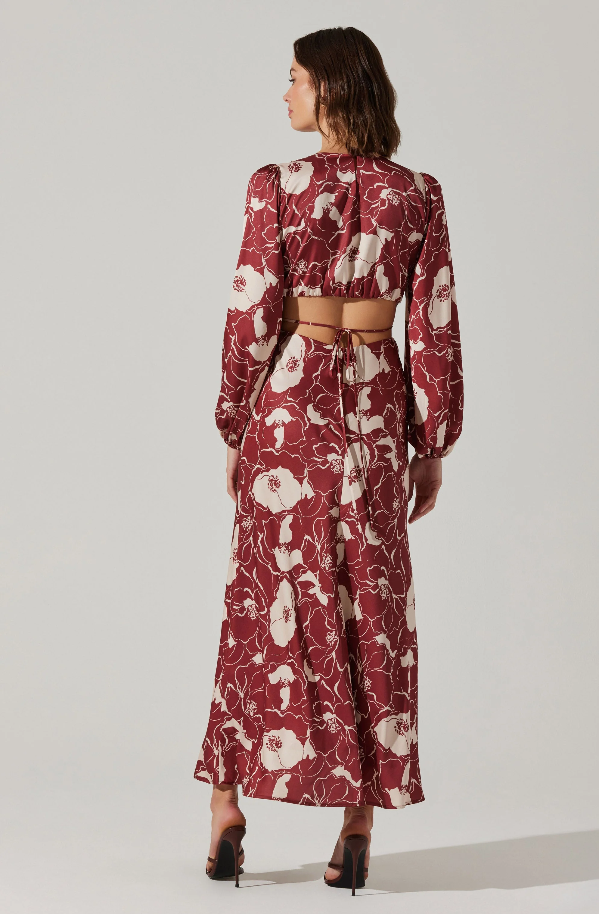 Quinn Floral Cutout Maxi Dress