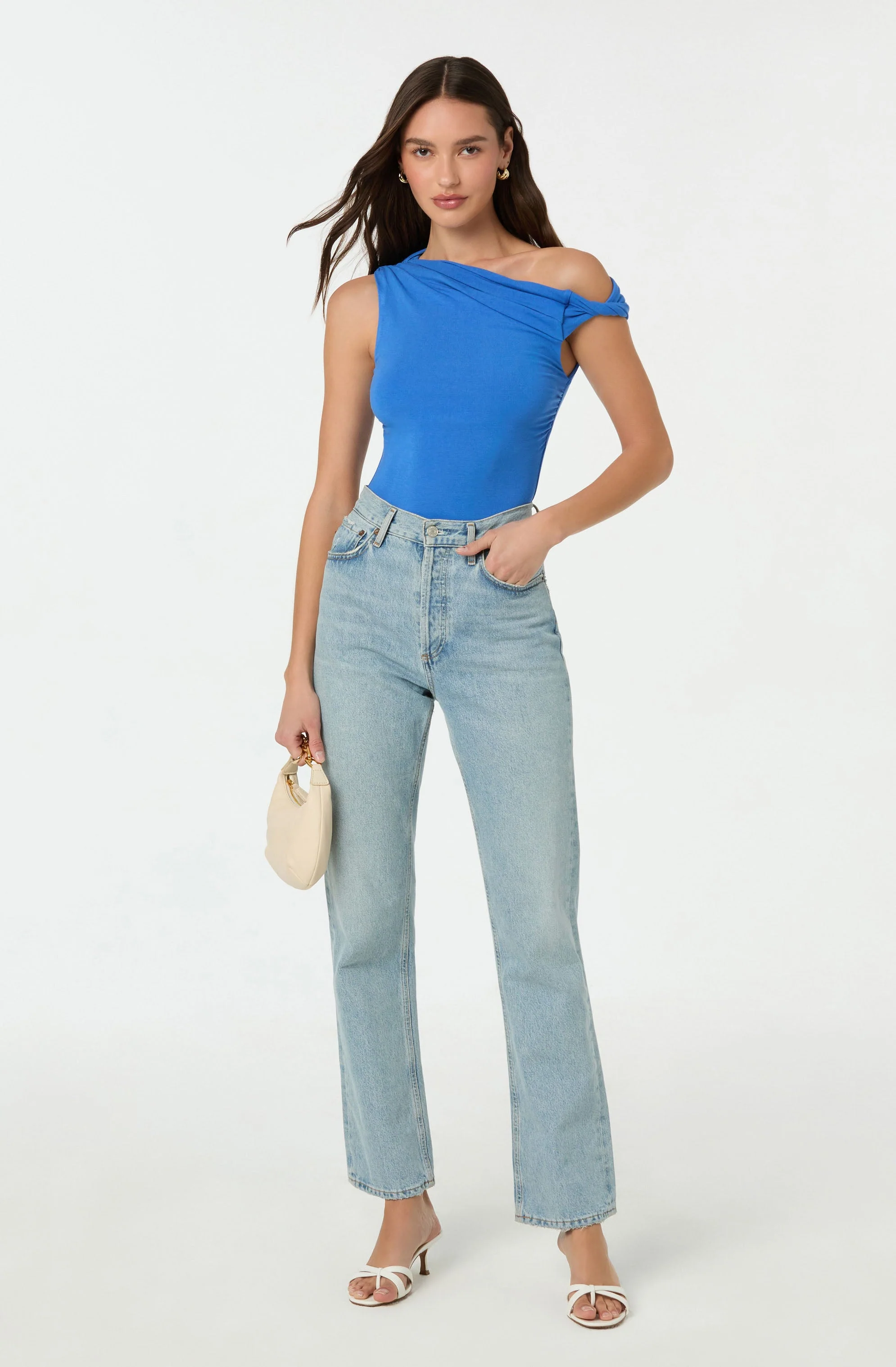 Fiora Asymmetrical Bodysuit