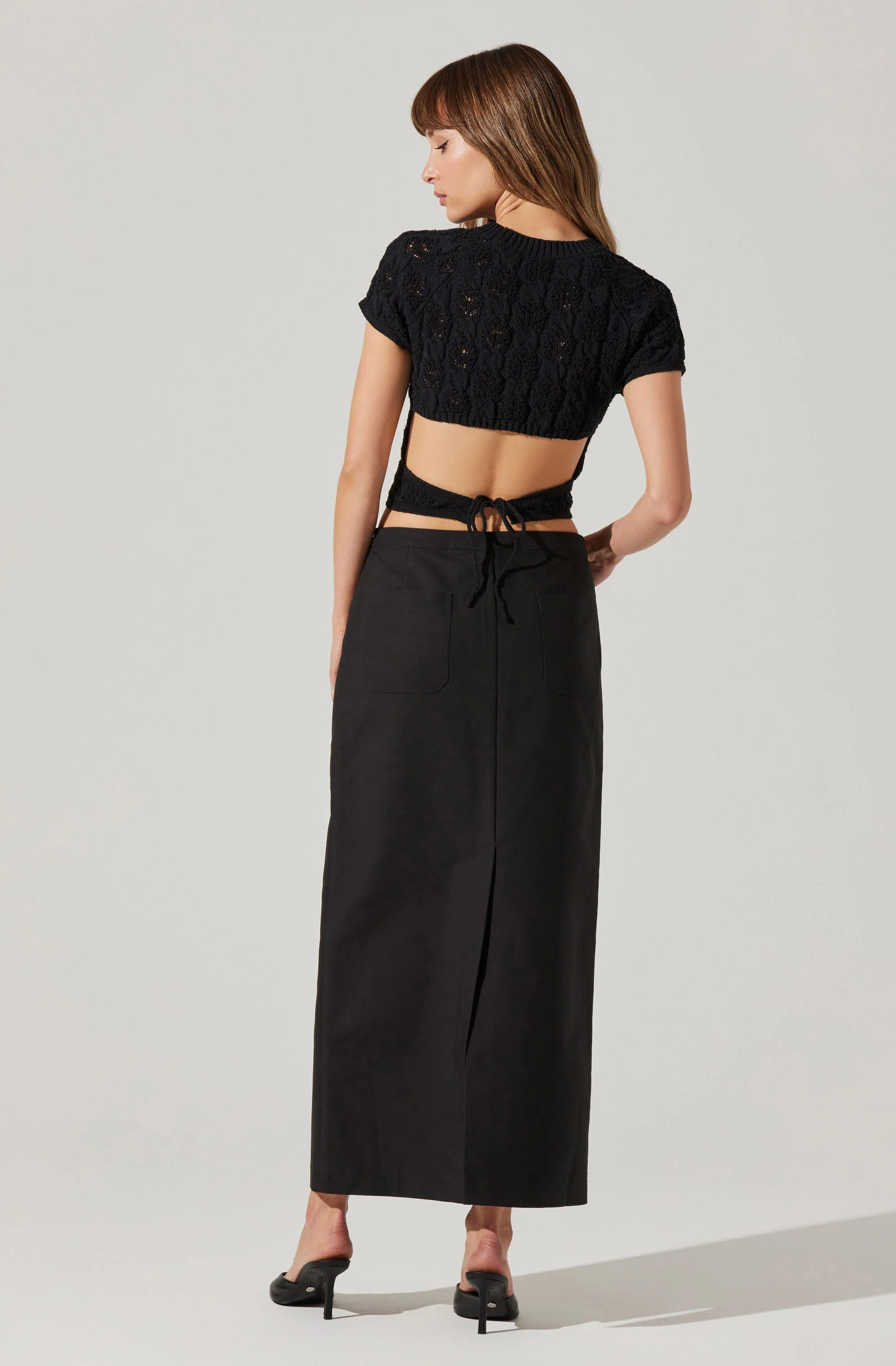 Sibley Tailored Midi Skirt