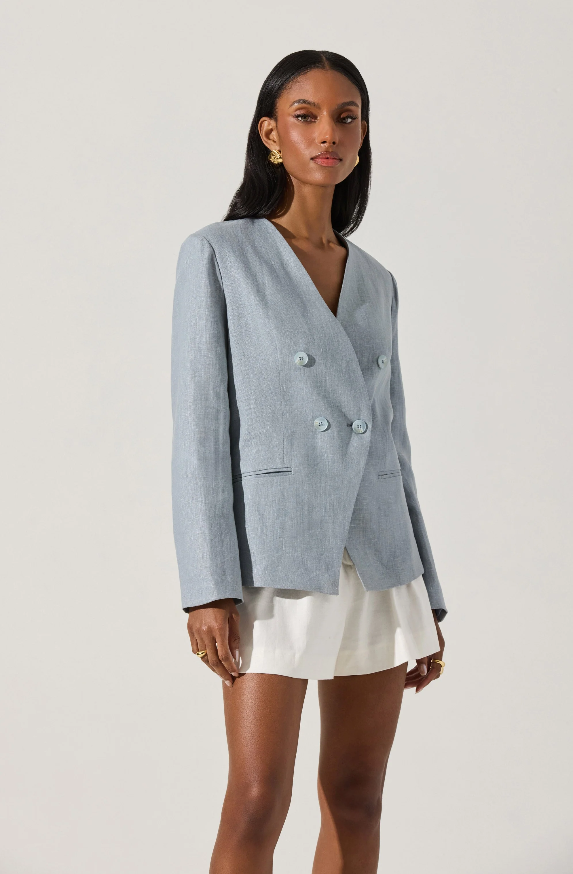Dannika Linen Blazer