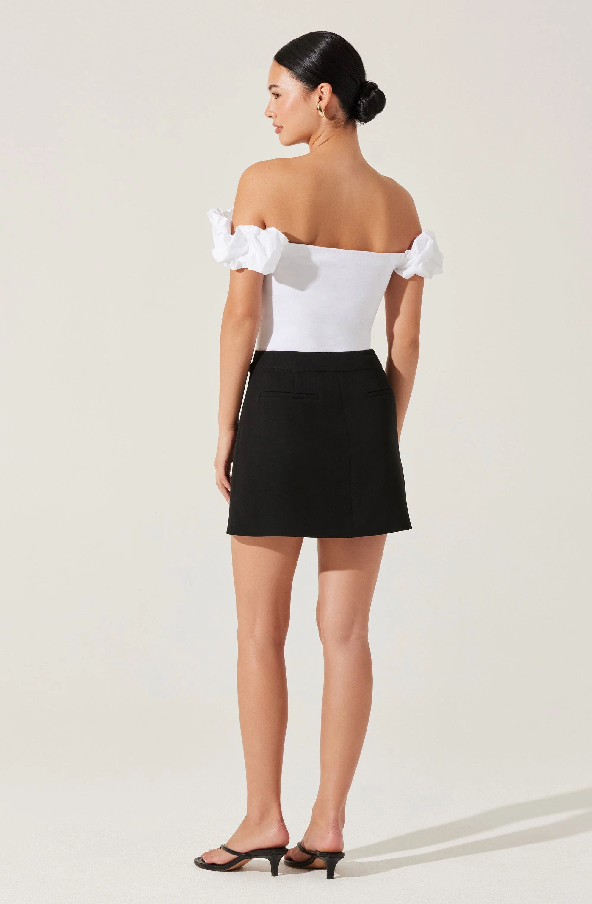 Bella Tailored Mini Skirt