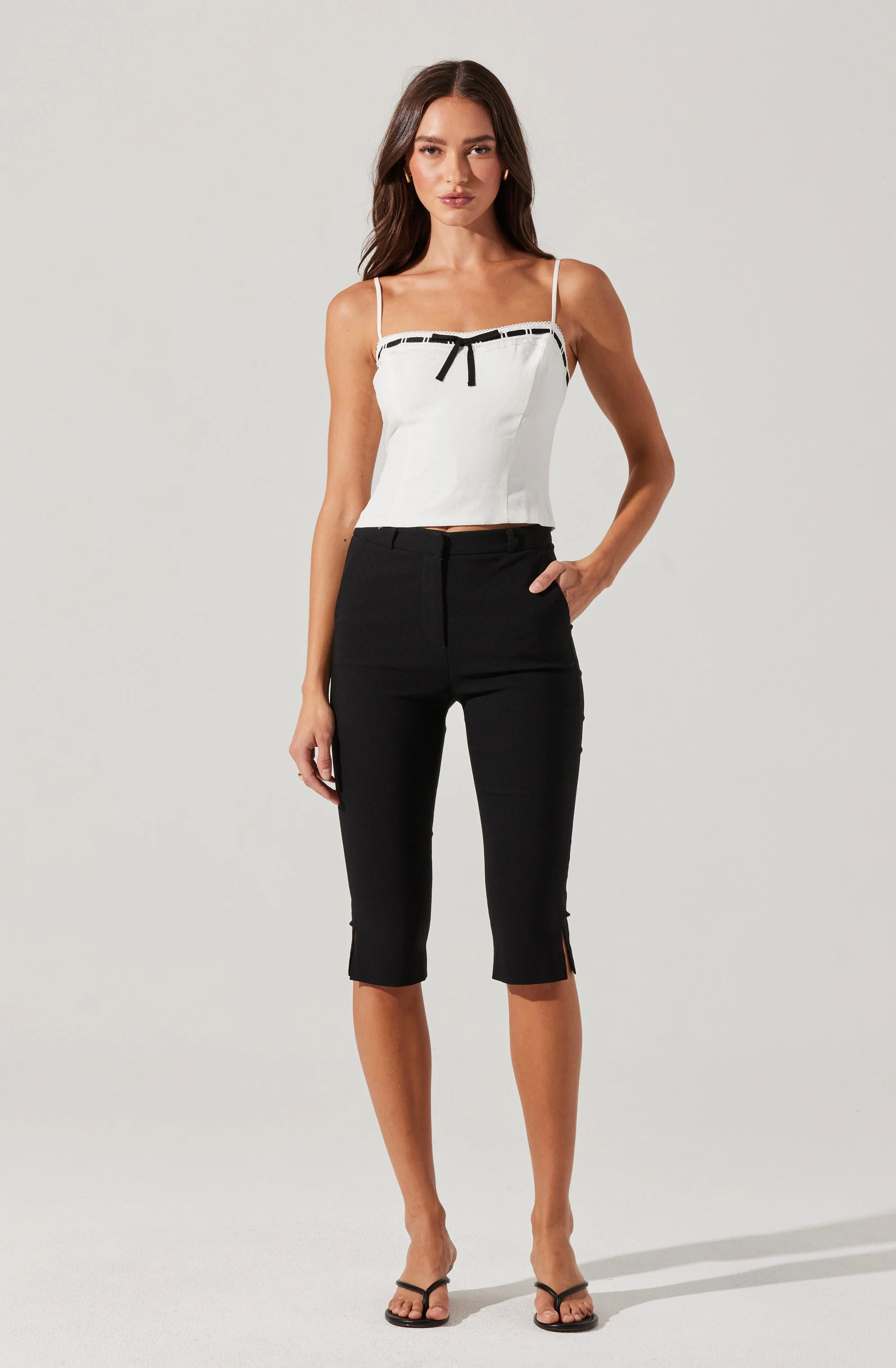 Paiton Contrast Trim Cami Top