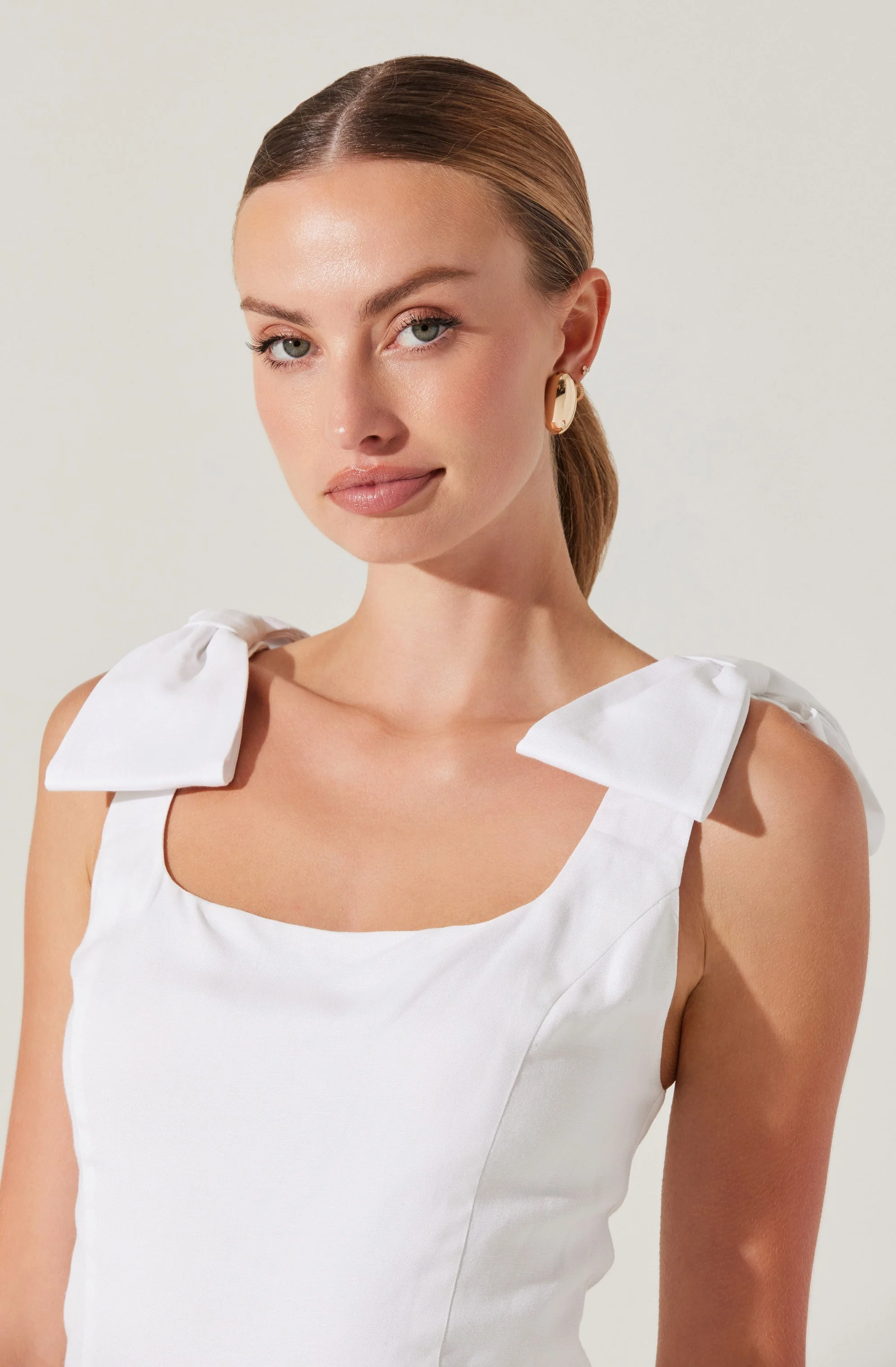Jessica Bow Detail Sleeveless Top