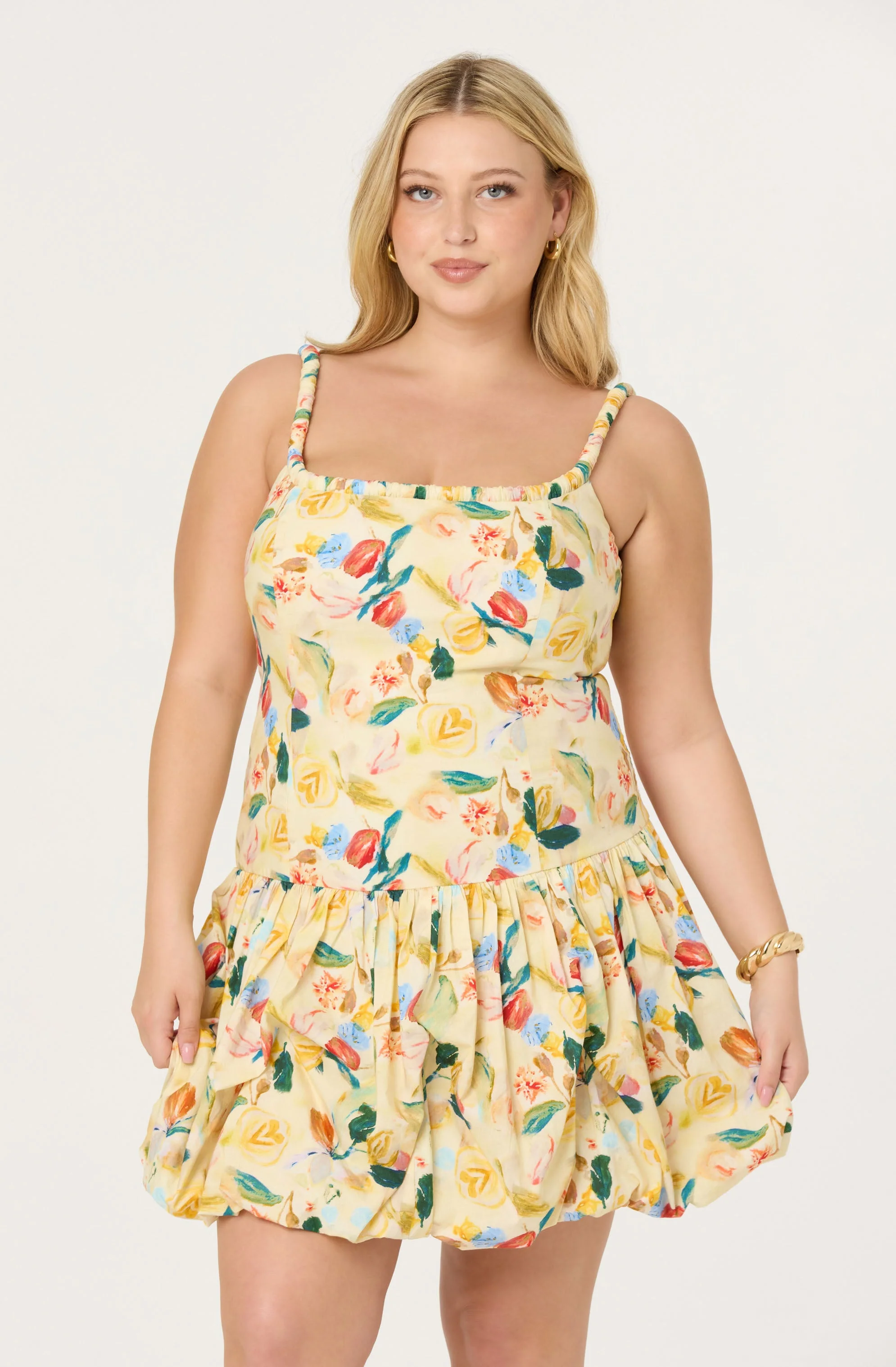 Keyla Floral Bubble Dress