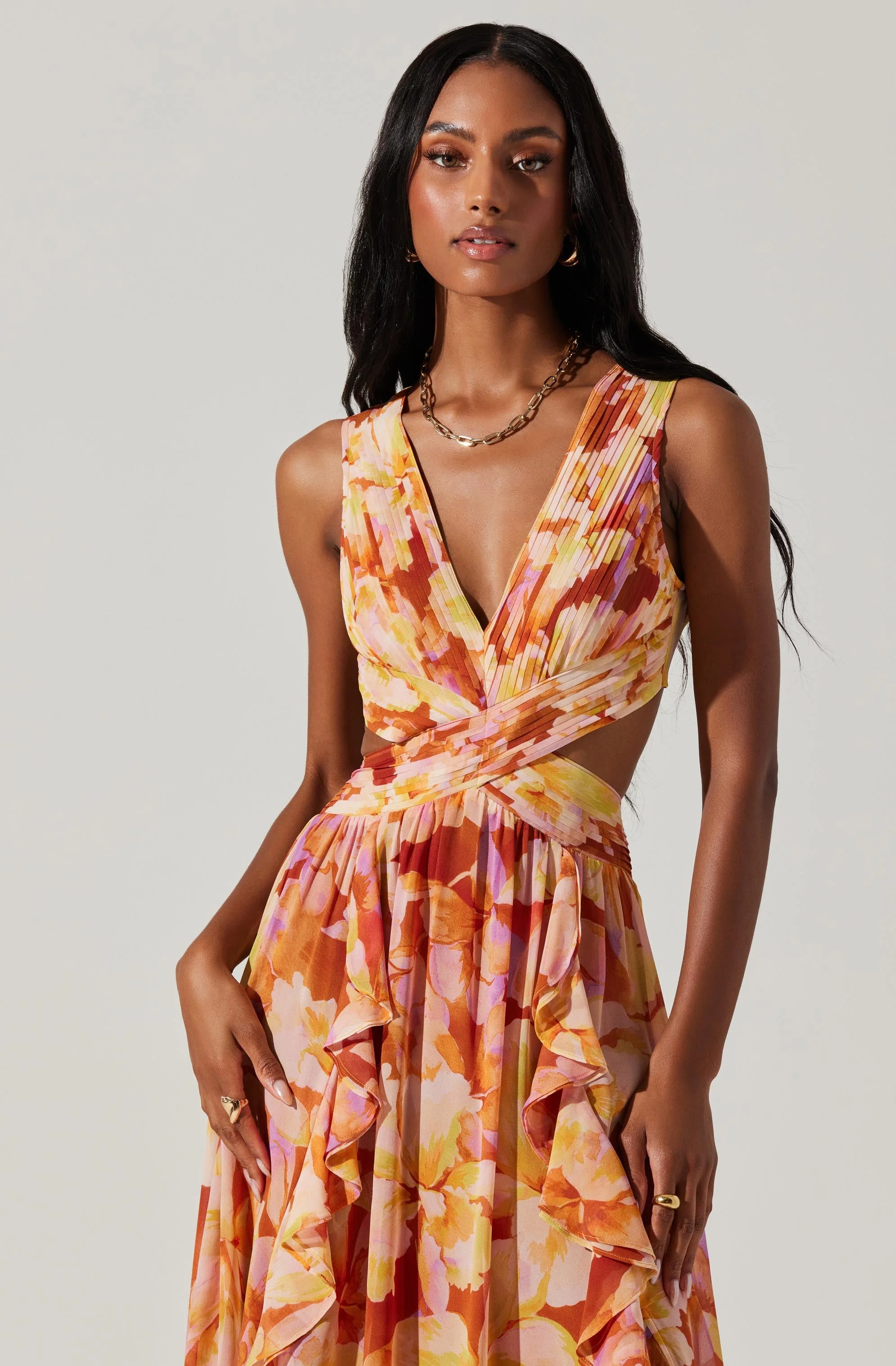 Noya Floral Maxi Dress