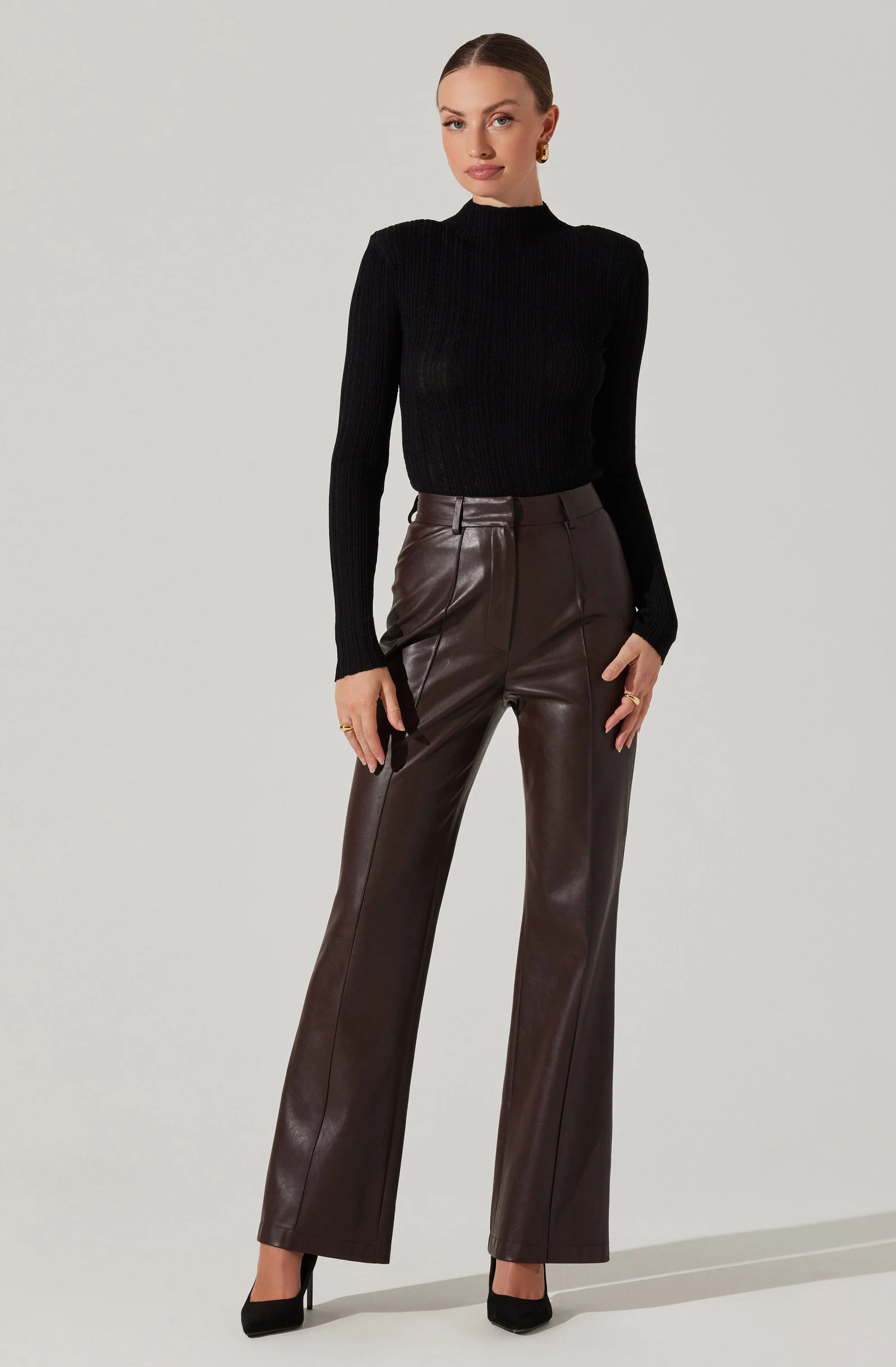 Vance Faux Leather Pants