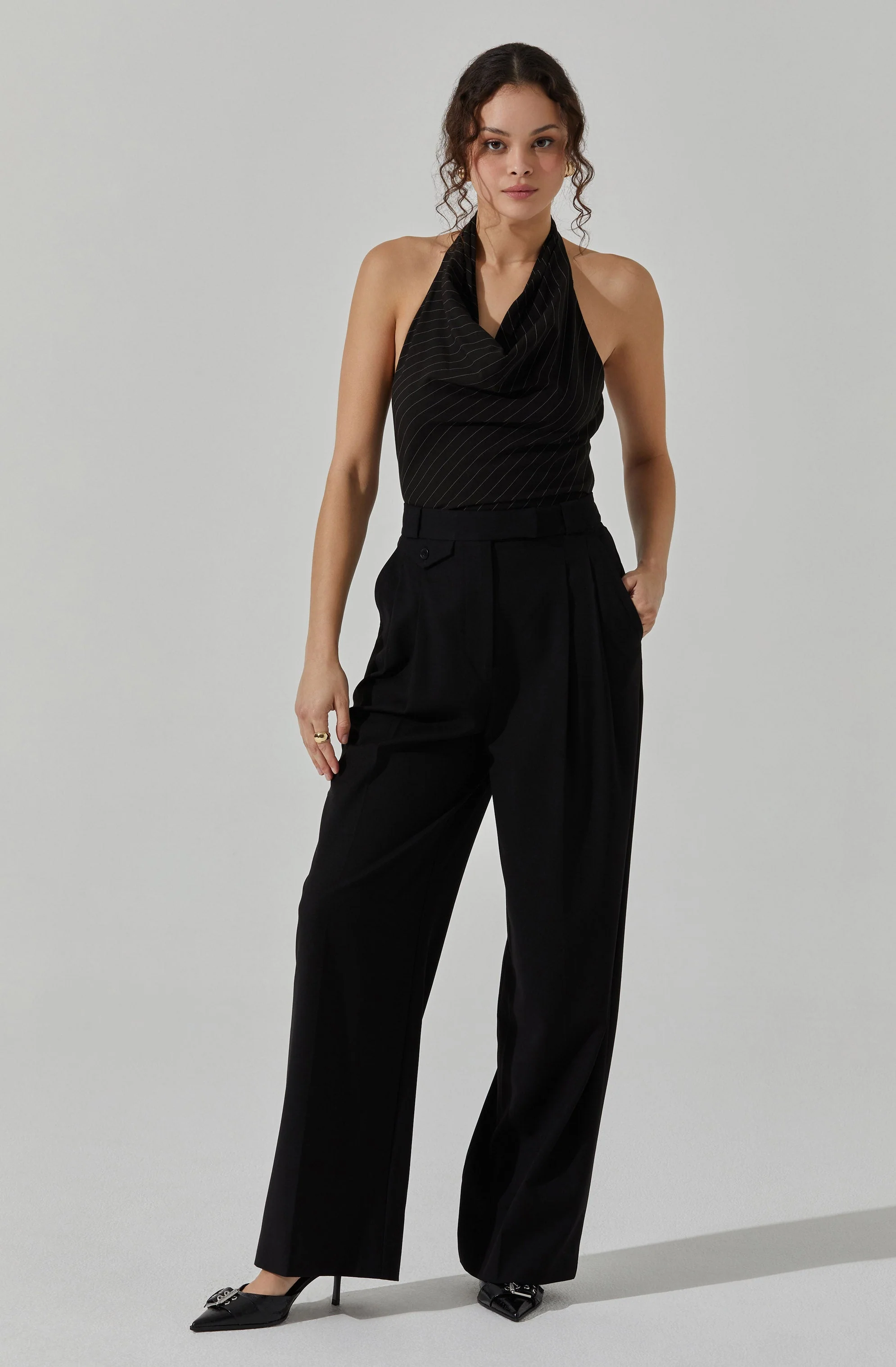 Bryony High Waisted Trouser Pants