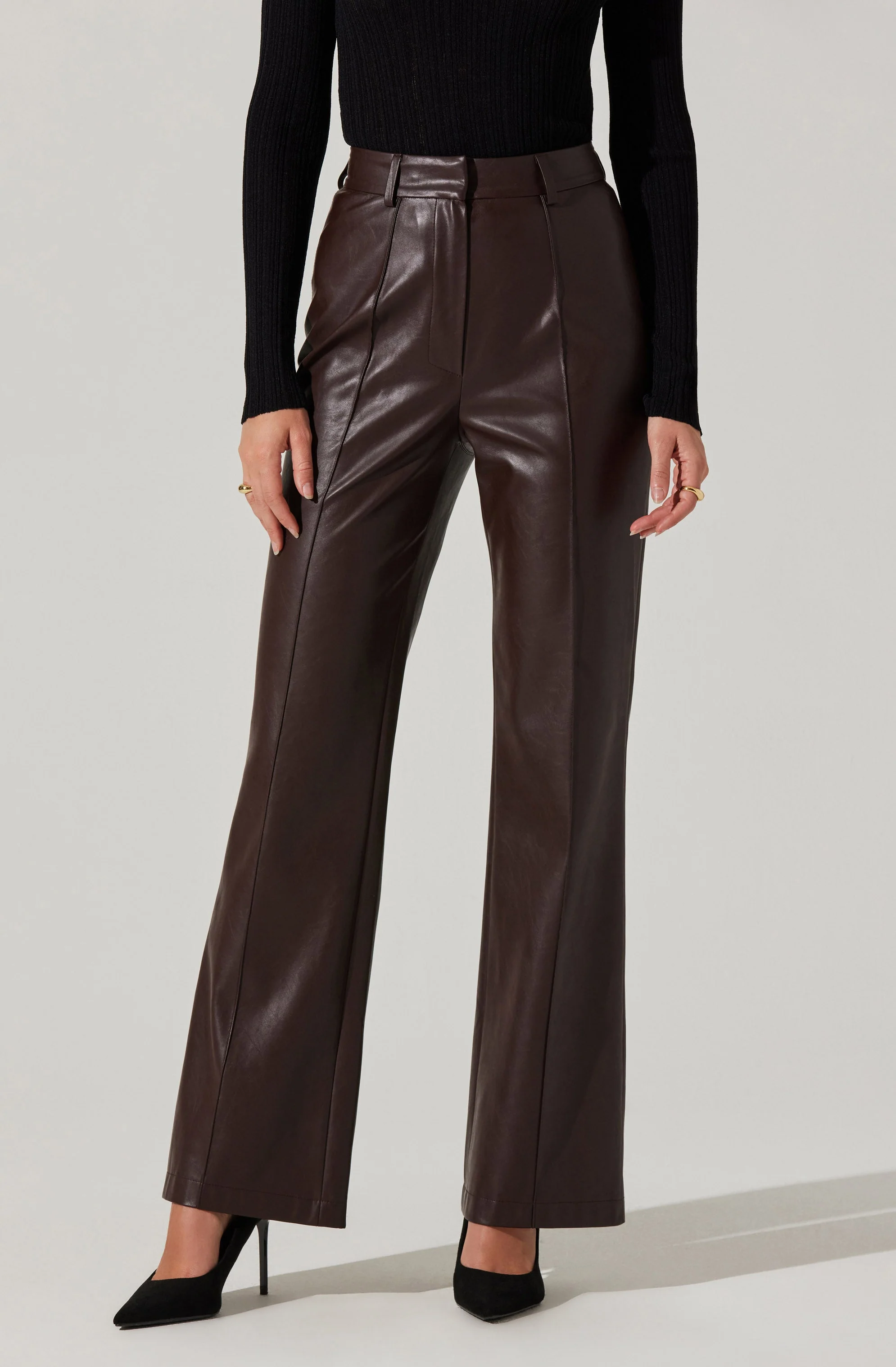 Vance Faux Leather Pants