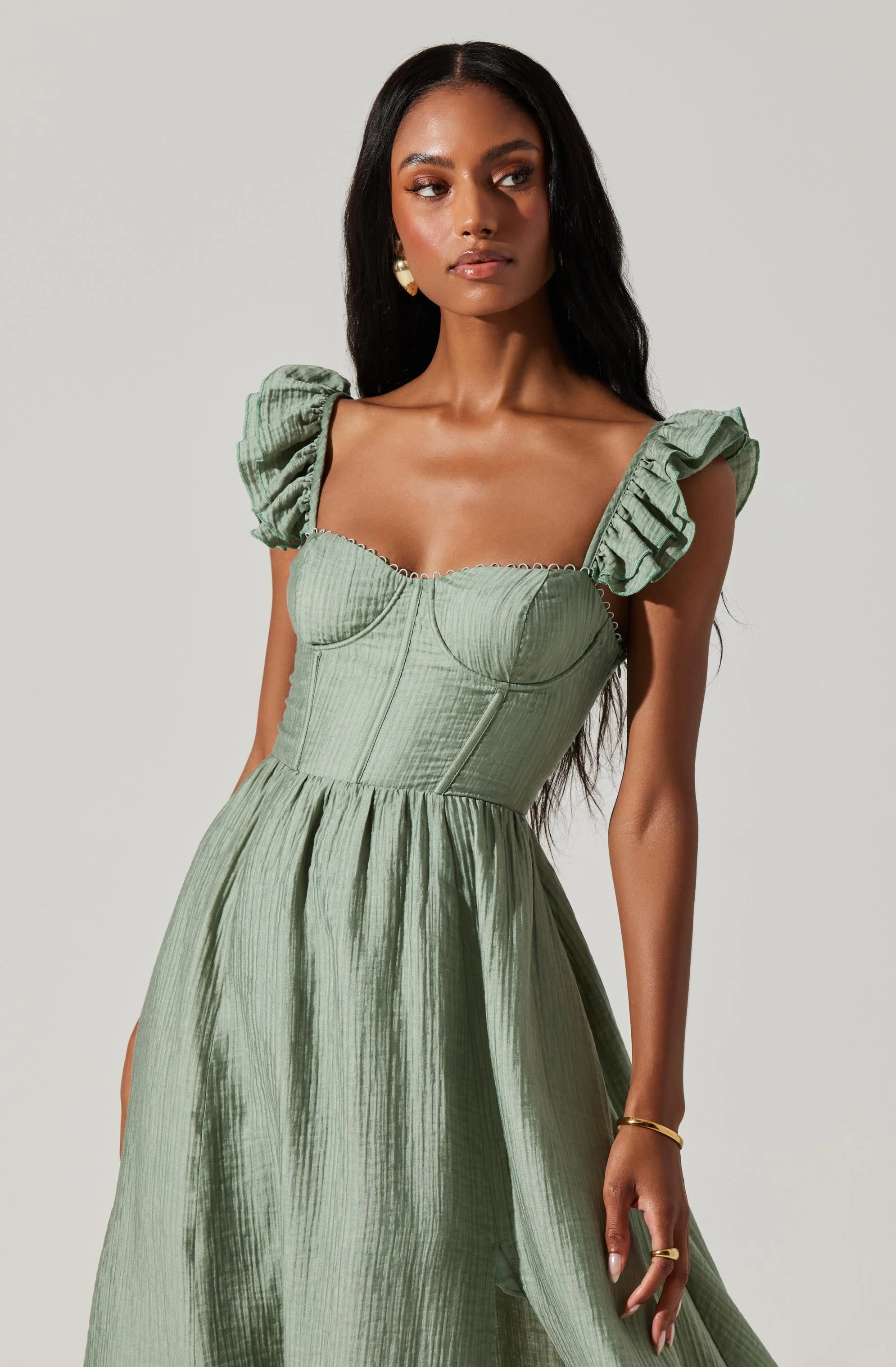 Wedelia Bustier Midi Dress