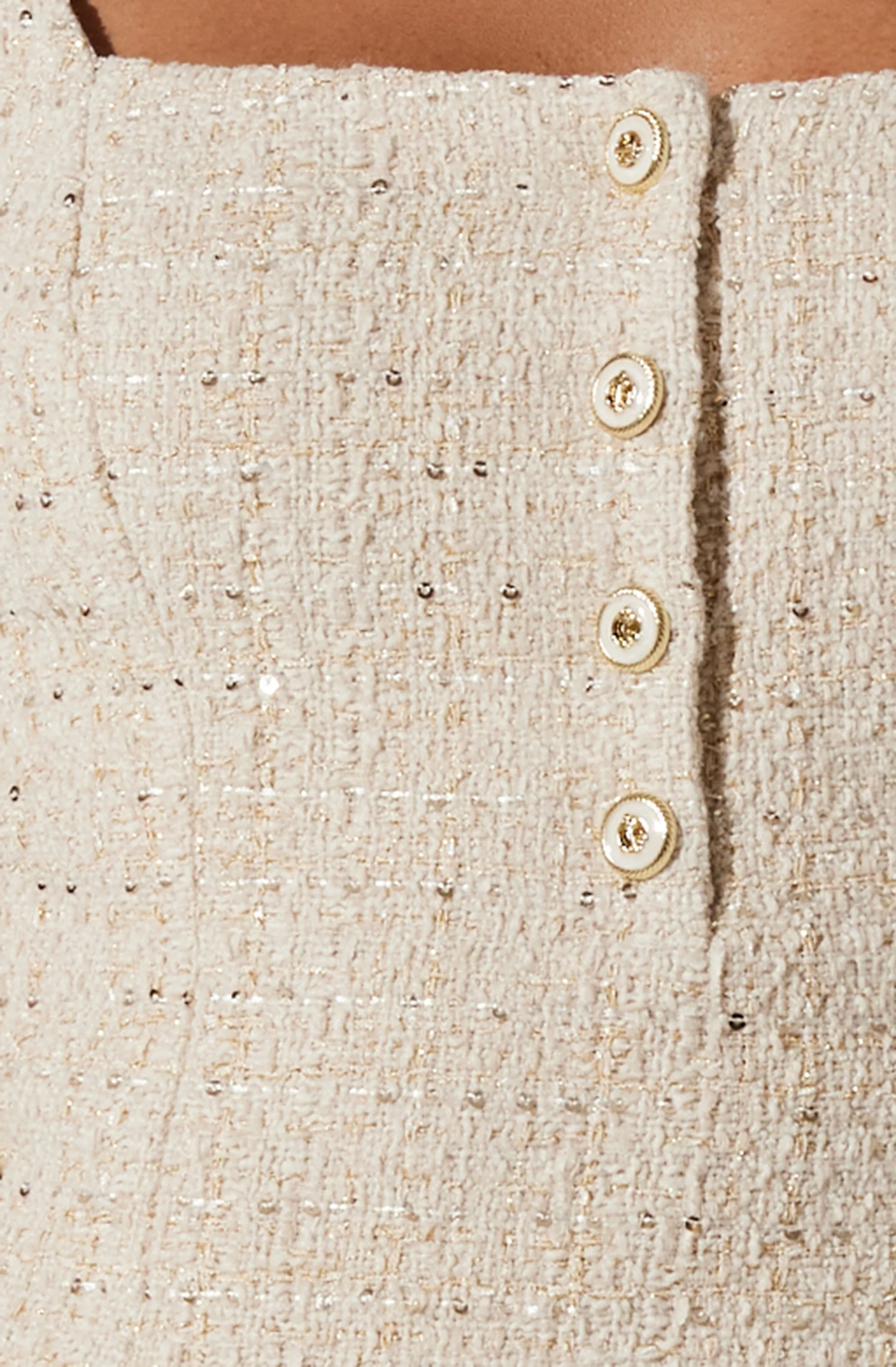 Milena Cropped Tweed Jacket