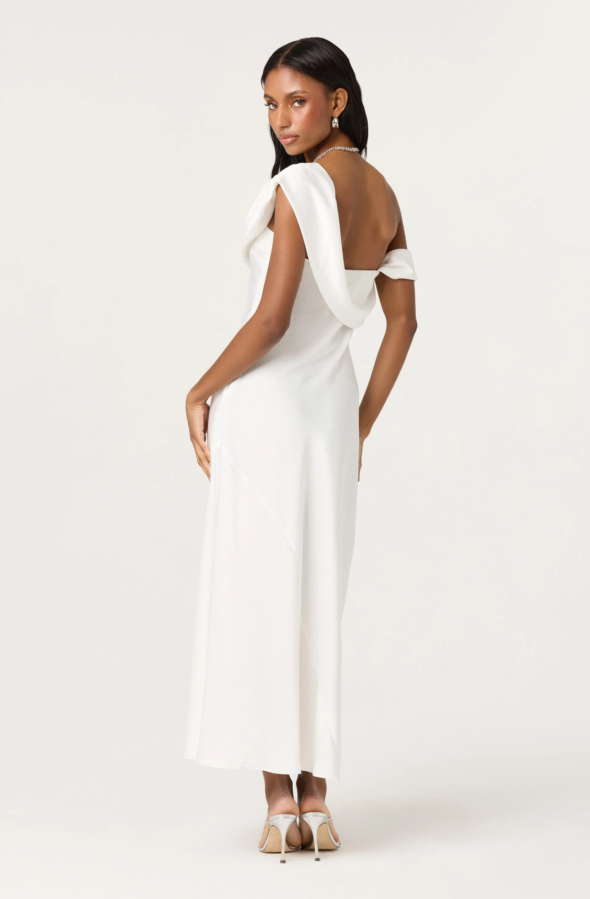 Alyssia One Shoulder Maxi Dress