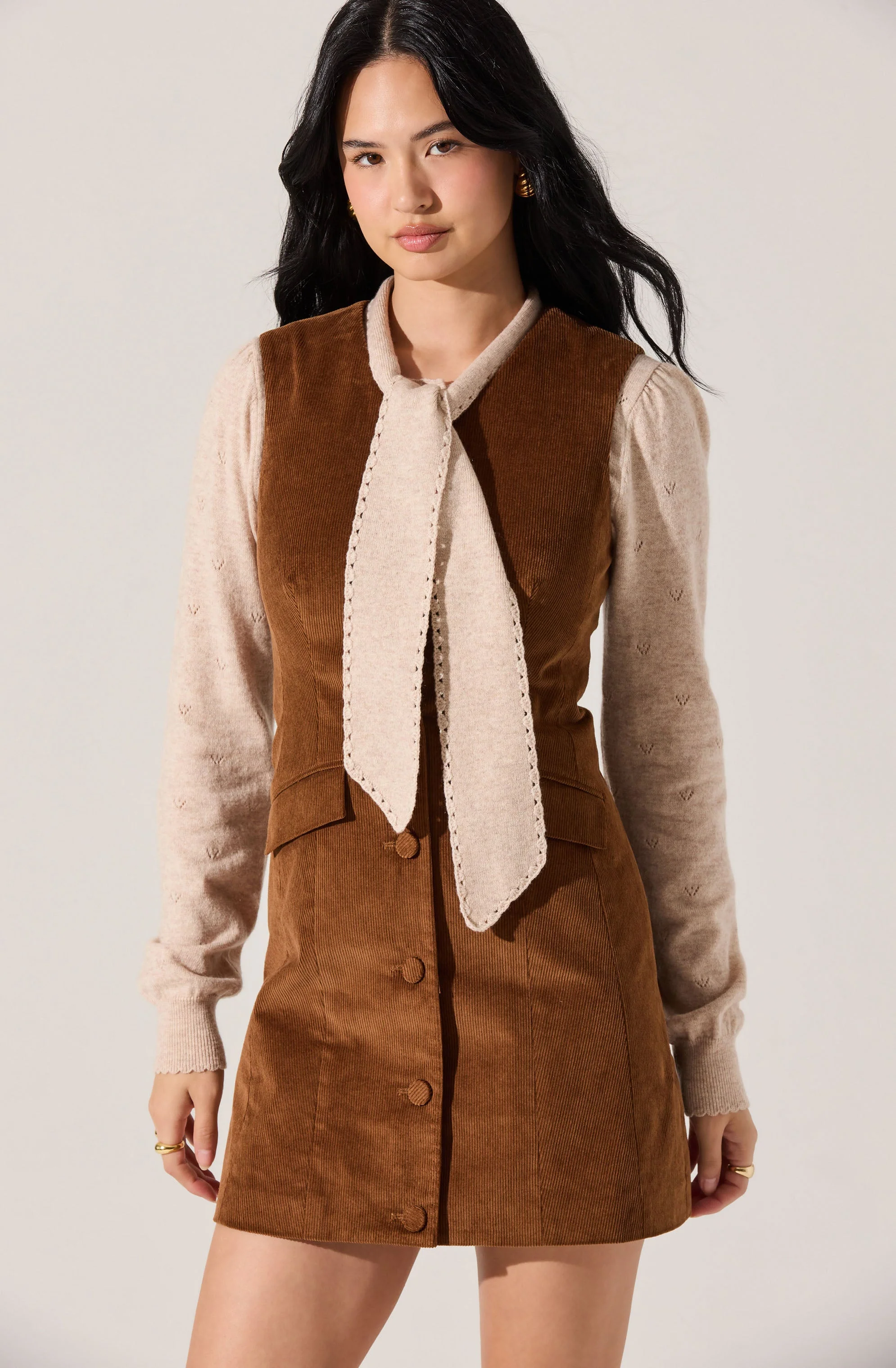 Gisselle Corduroy Mini Dress