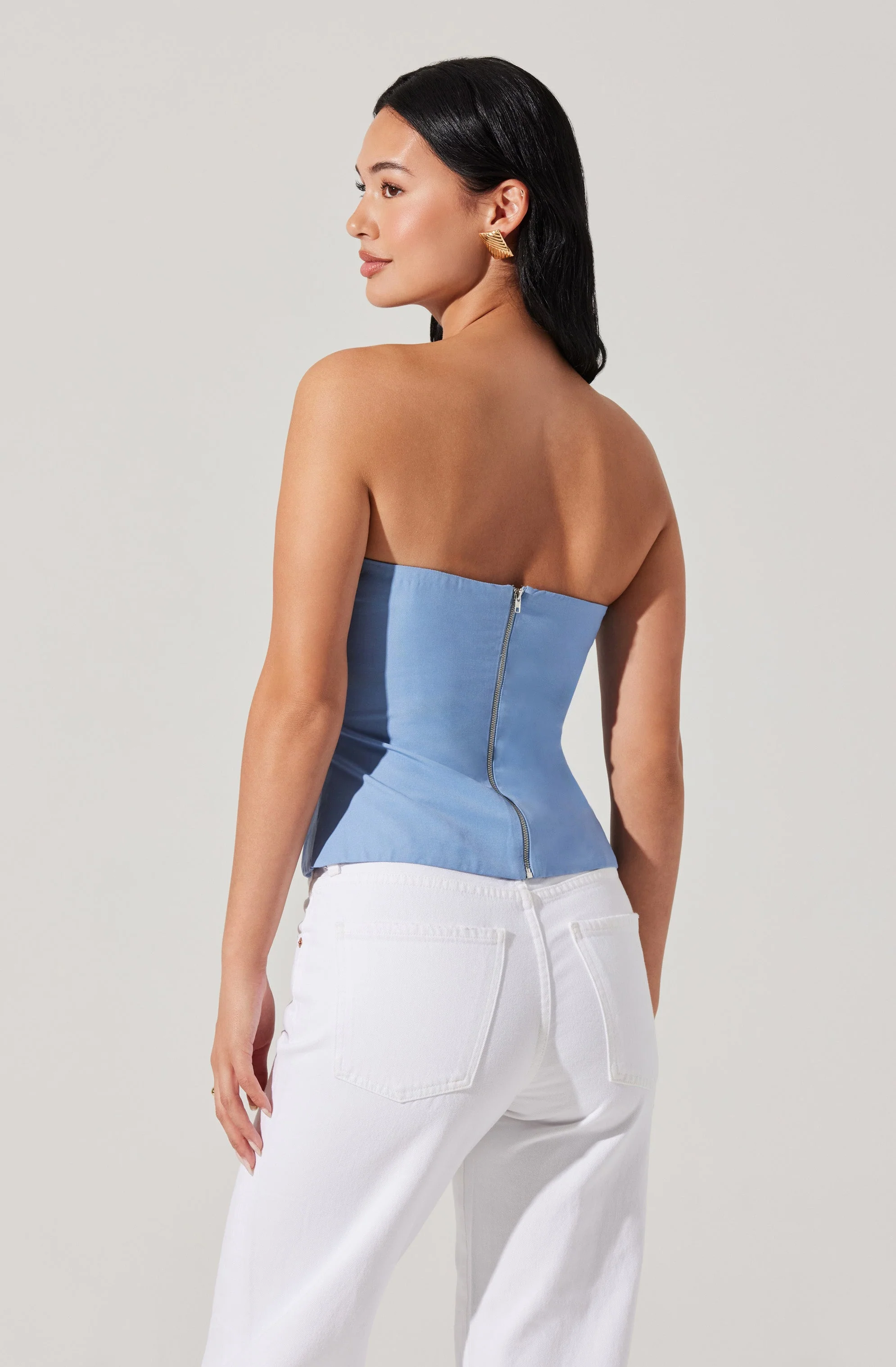 Kierra Strapless Bow Top