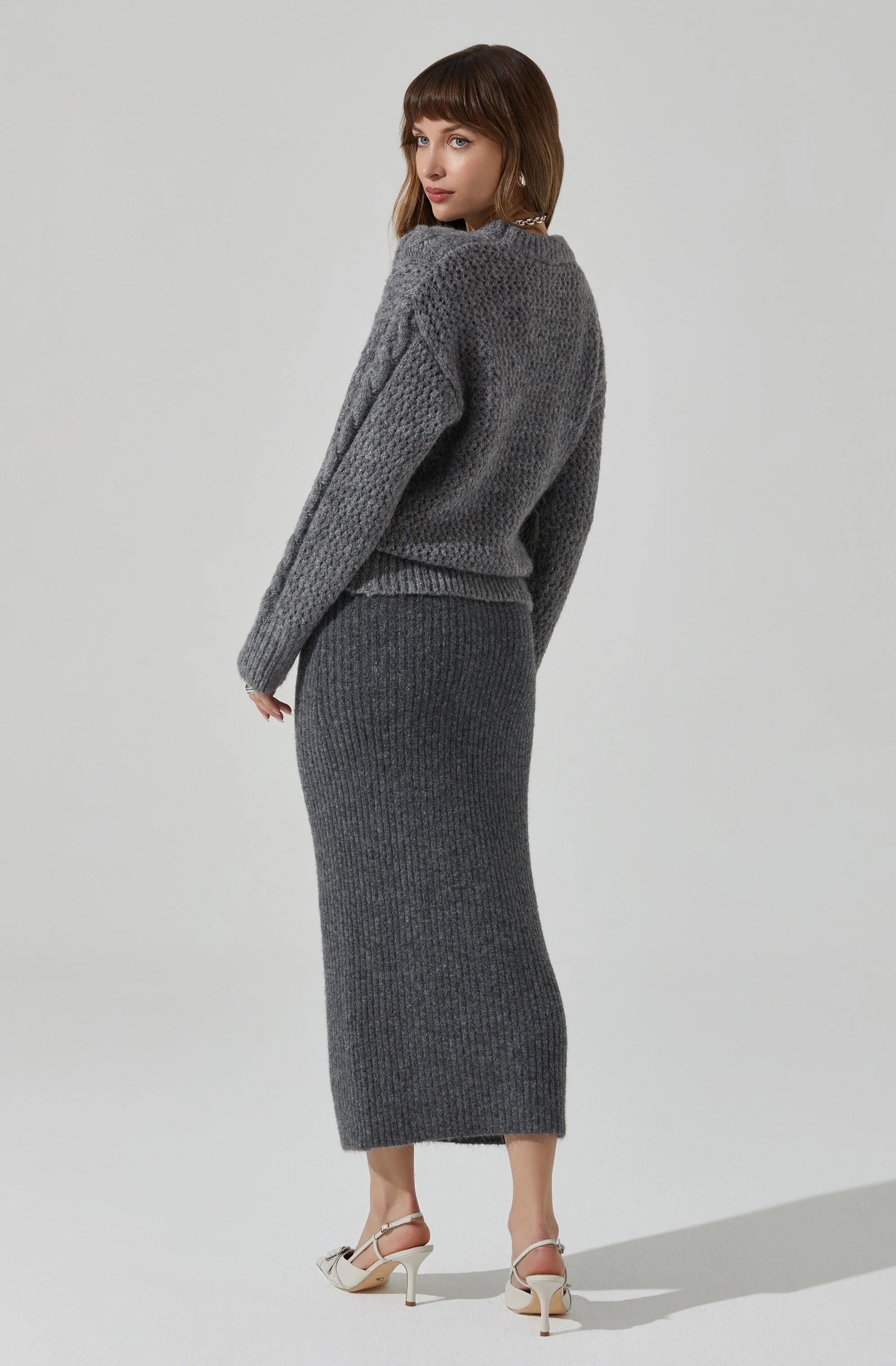 Lisbeth Cable Knit Sweater