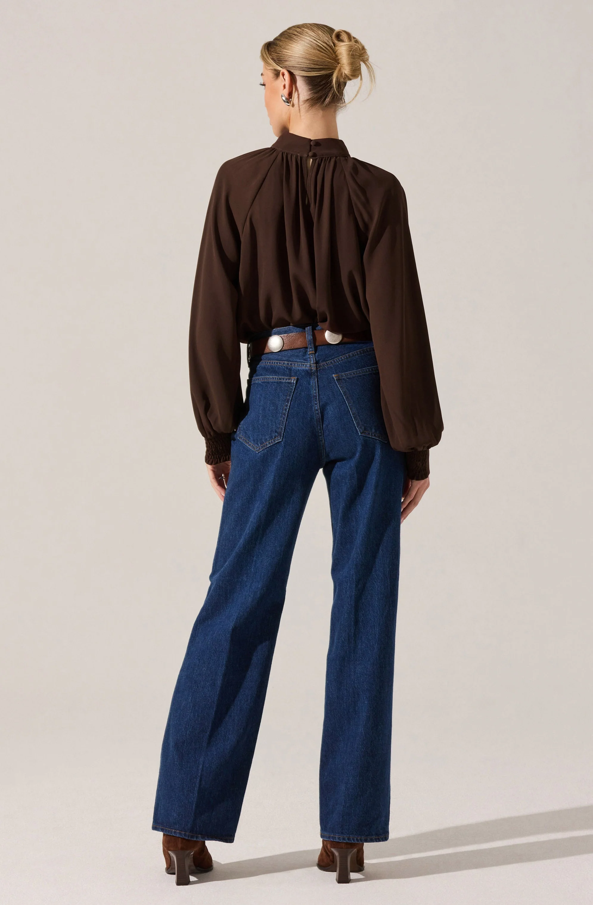 Sabelle Mock Neck Top