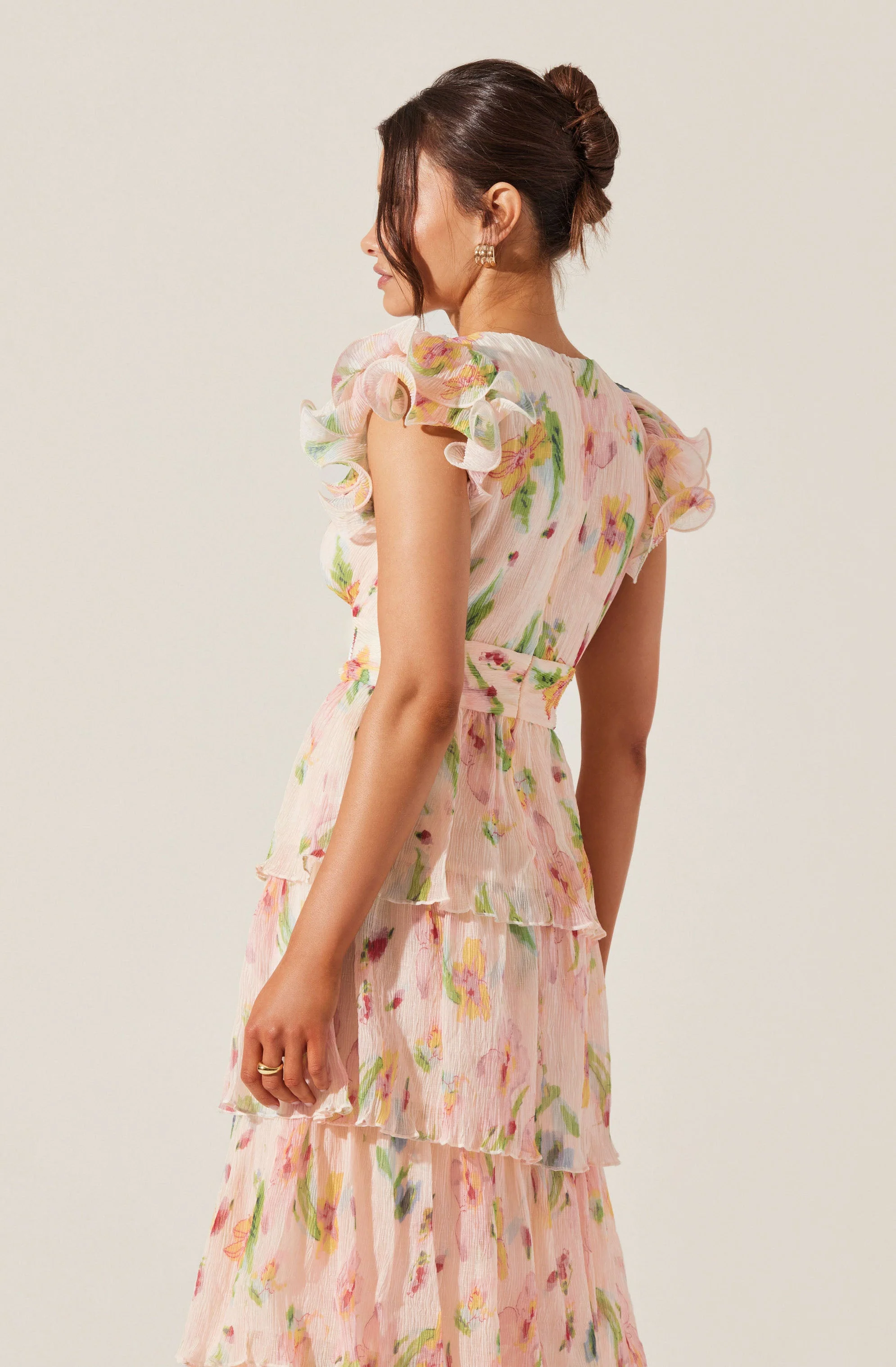 Emporia Floral Tiered Maxi Dress