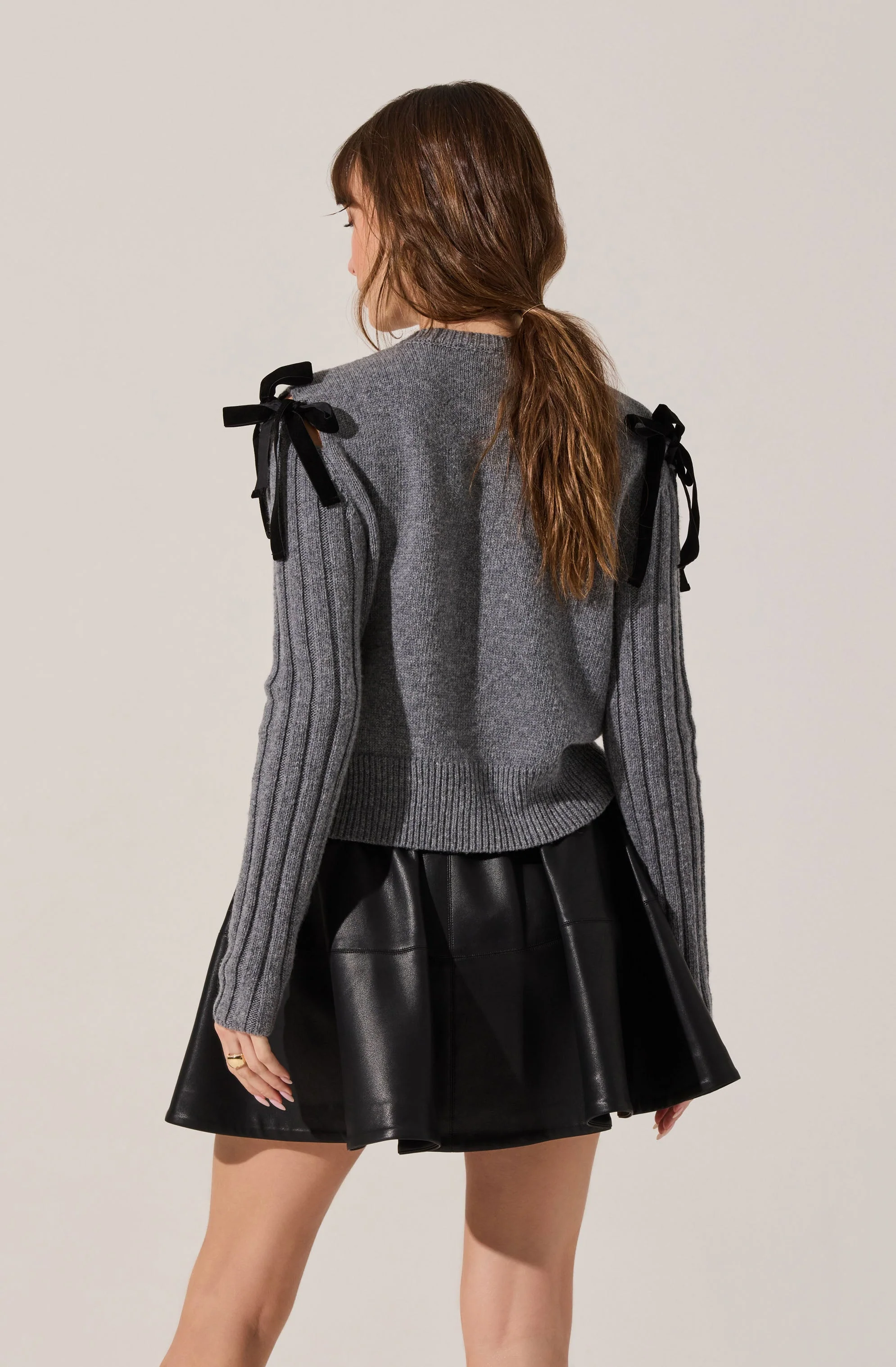 Melvie Bow Detail Cardigan