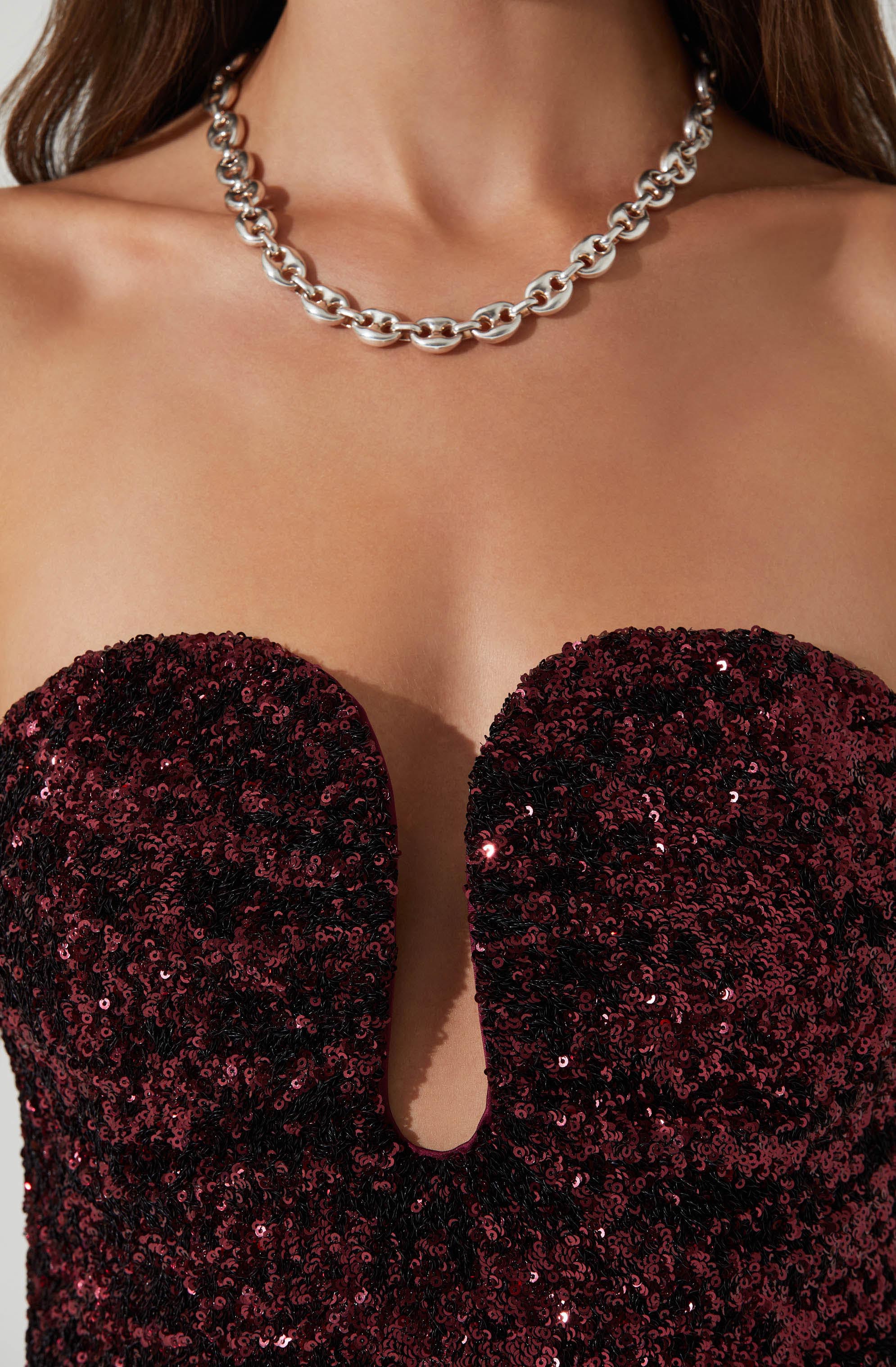 Arista Sweetheart Sequin Top