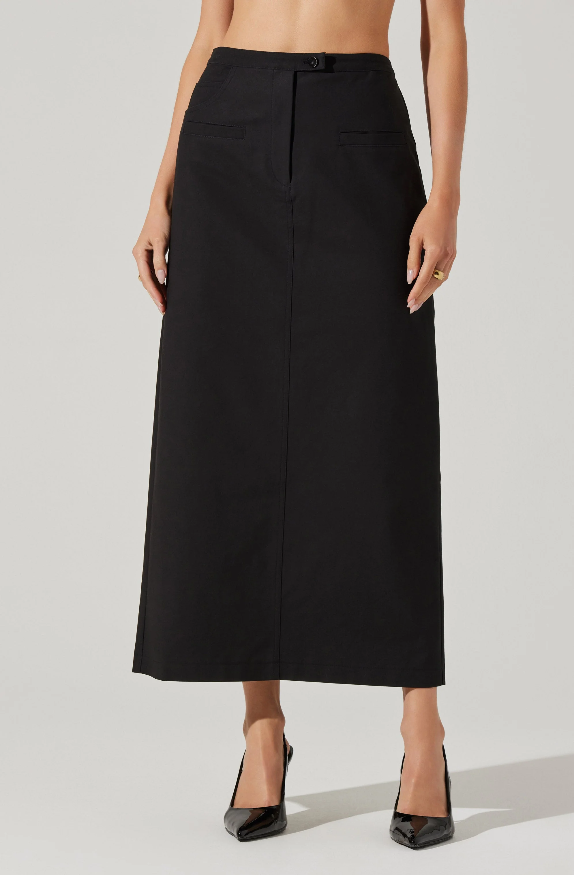 Sibley Tailored Midi Skirt