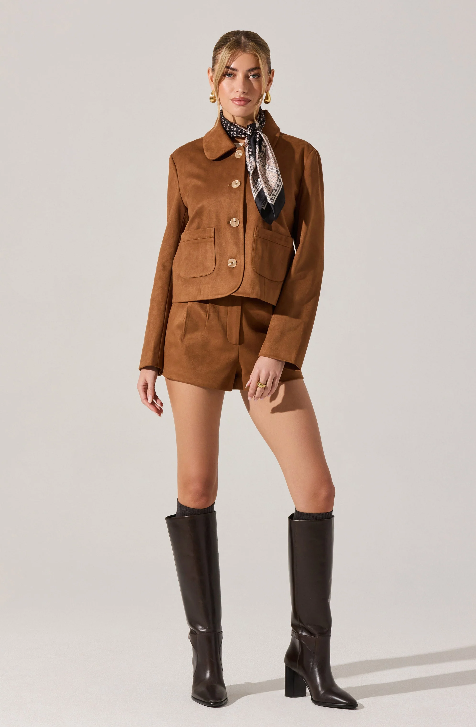 Jude Faux Suede Jacket