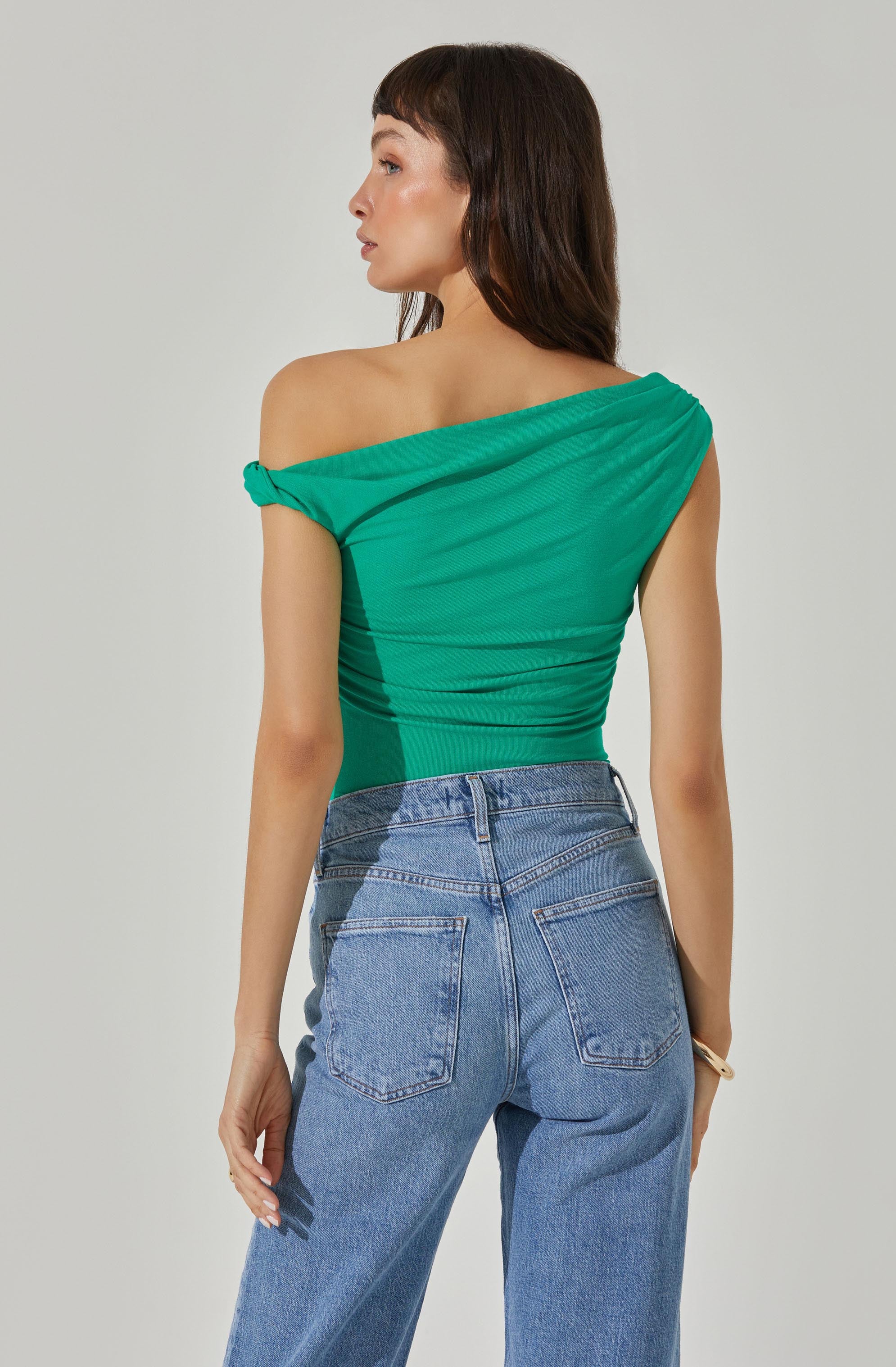 Fiora Asymmetrical Bodysuit