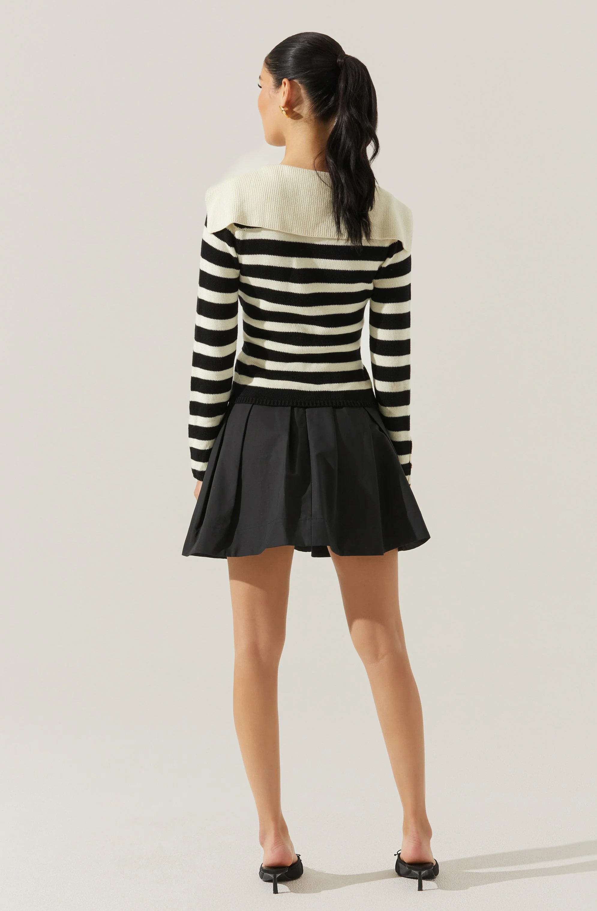 Antheia Pleated Mini Skirt