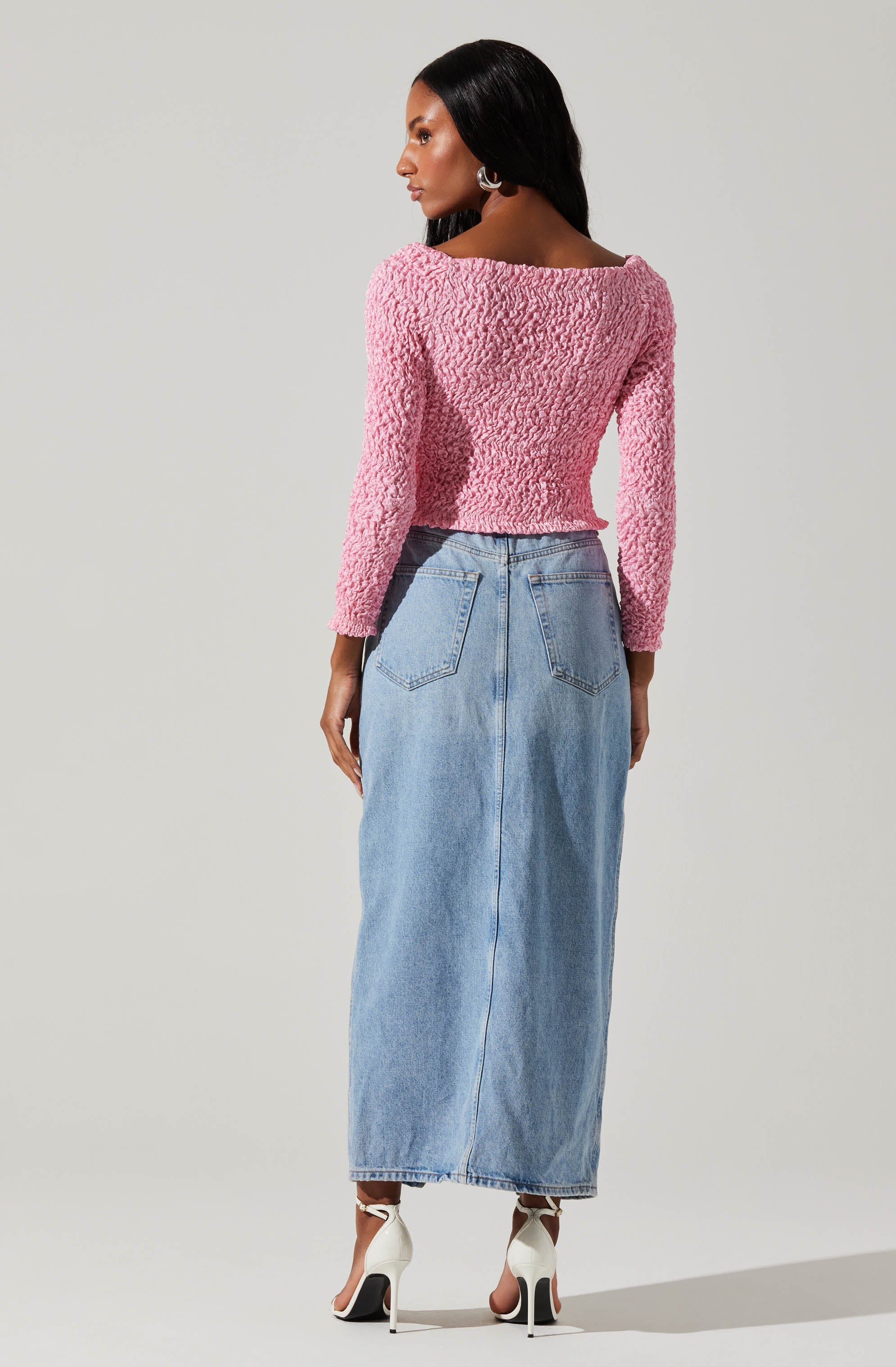 Sorrel Cropped Long Sleeve Top