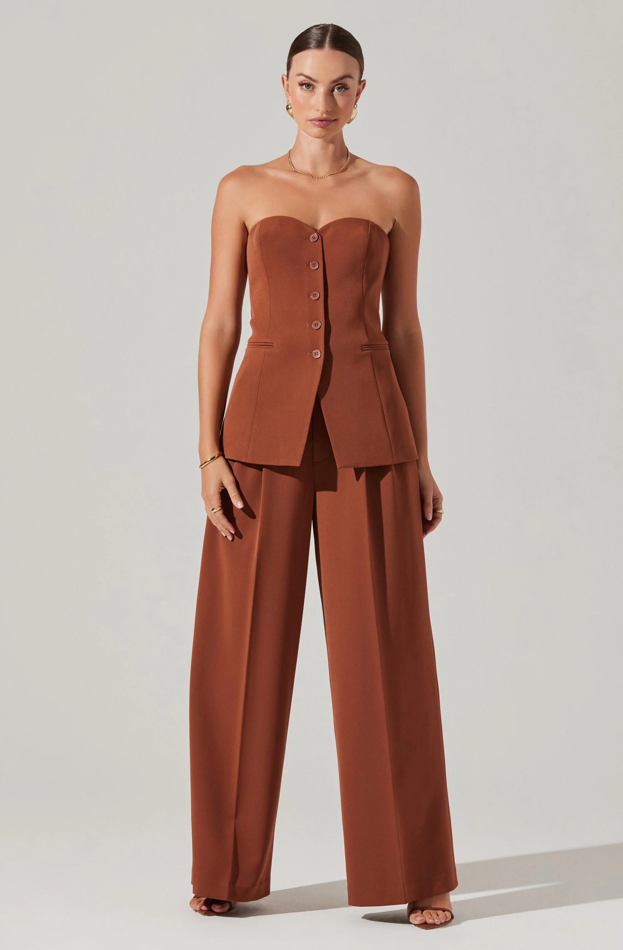 Milani Tailored Bustier Top