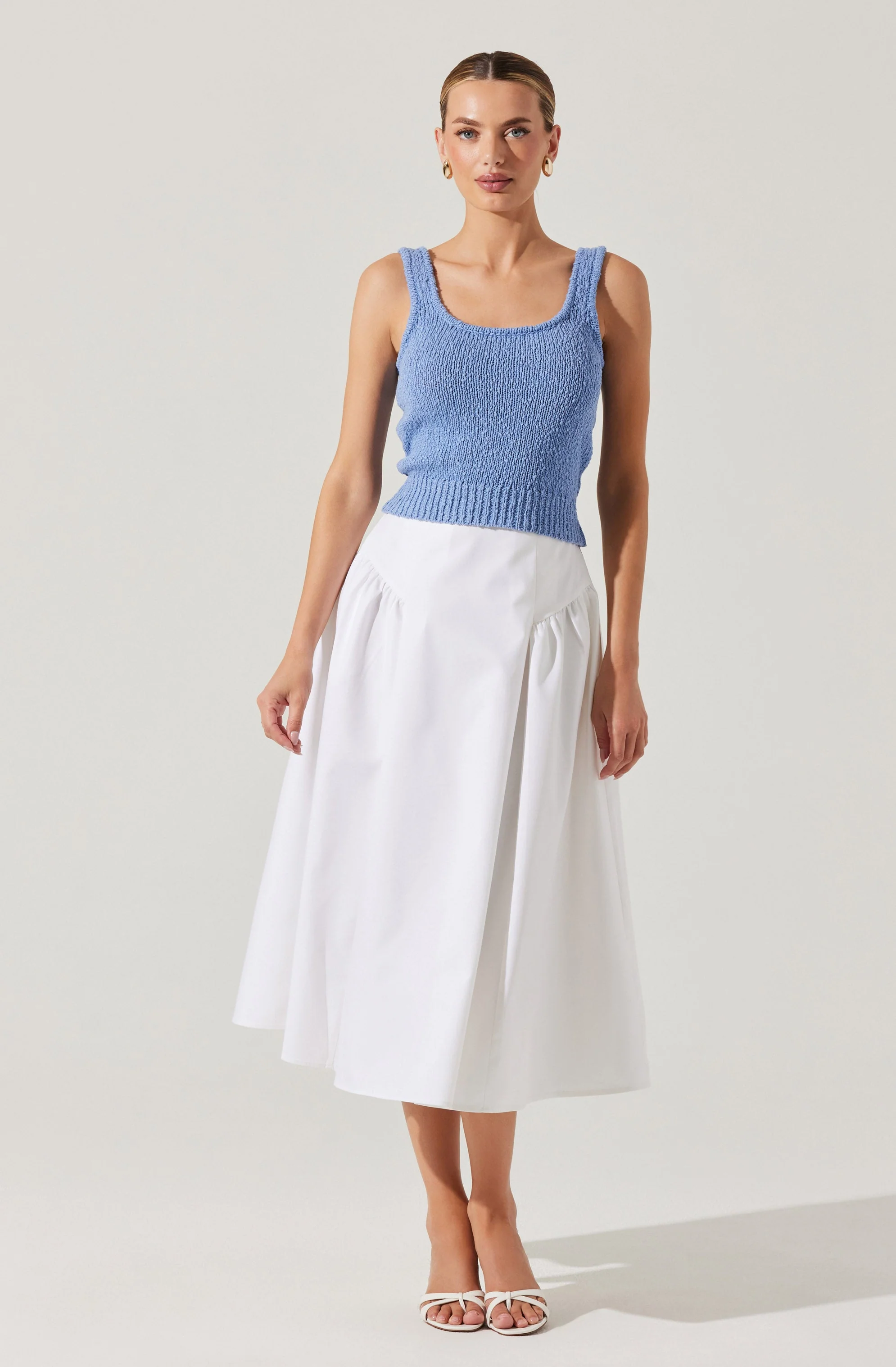 Virgo Textured Sweater Tank