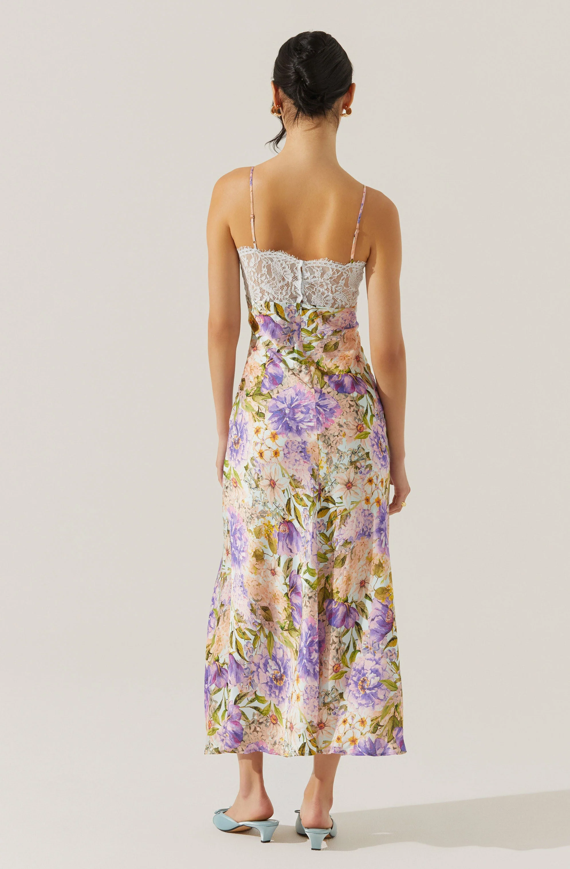 Ivanna Floral Lace Maxi Dress