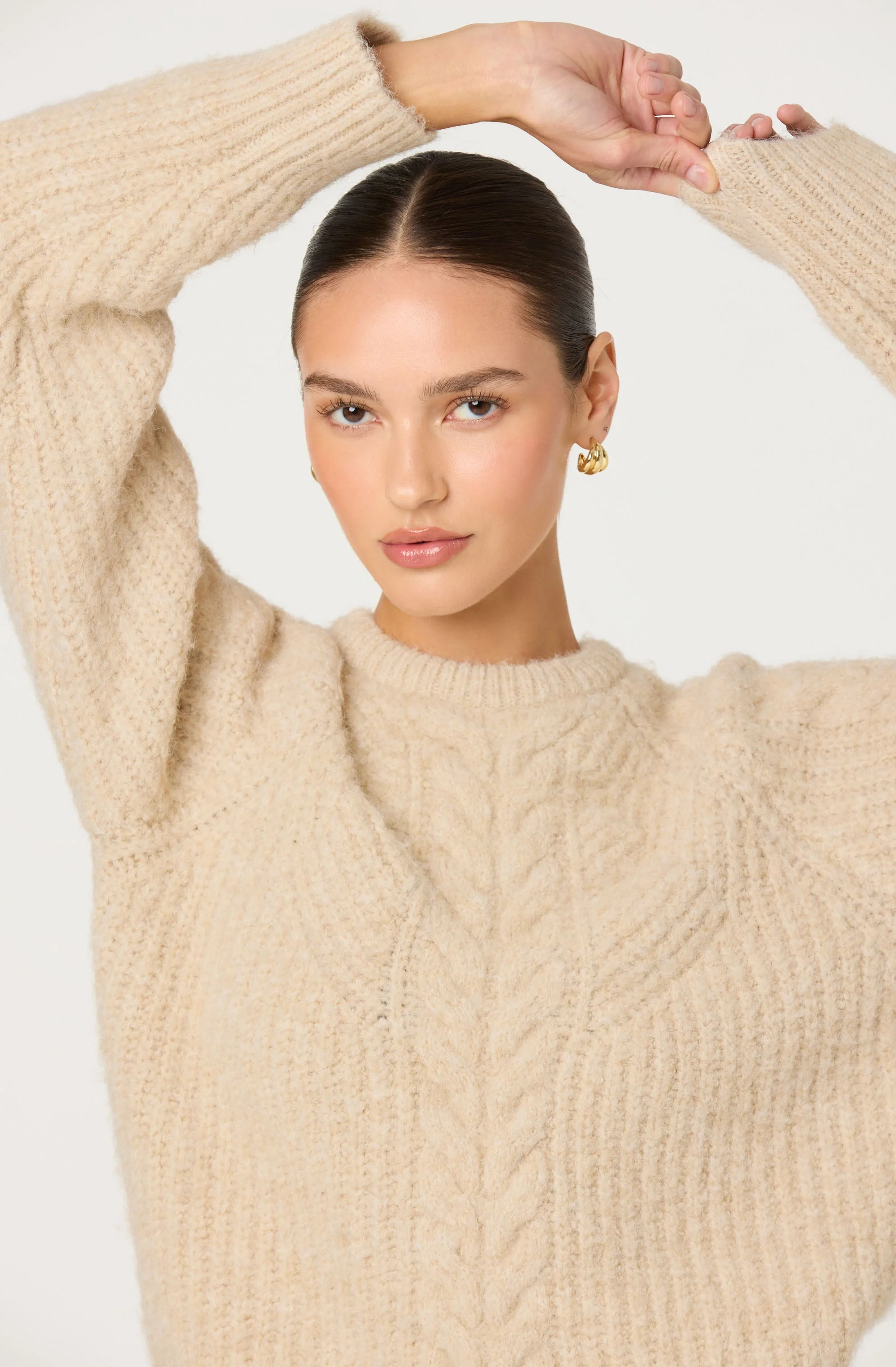 Taran Cable Knit Sweater