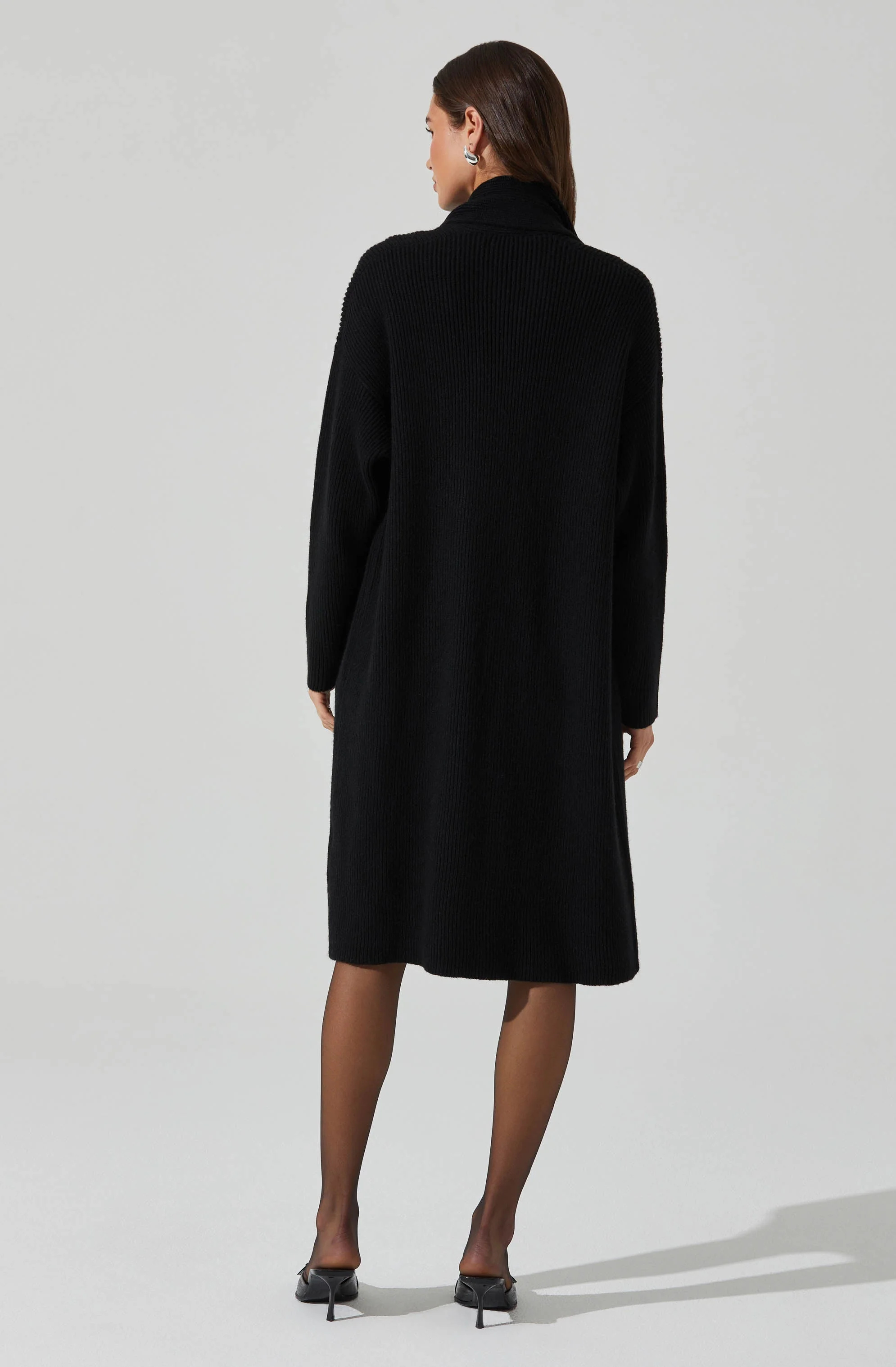 Noemi Ribbed Scarf Cardigan