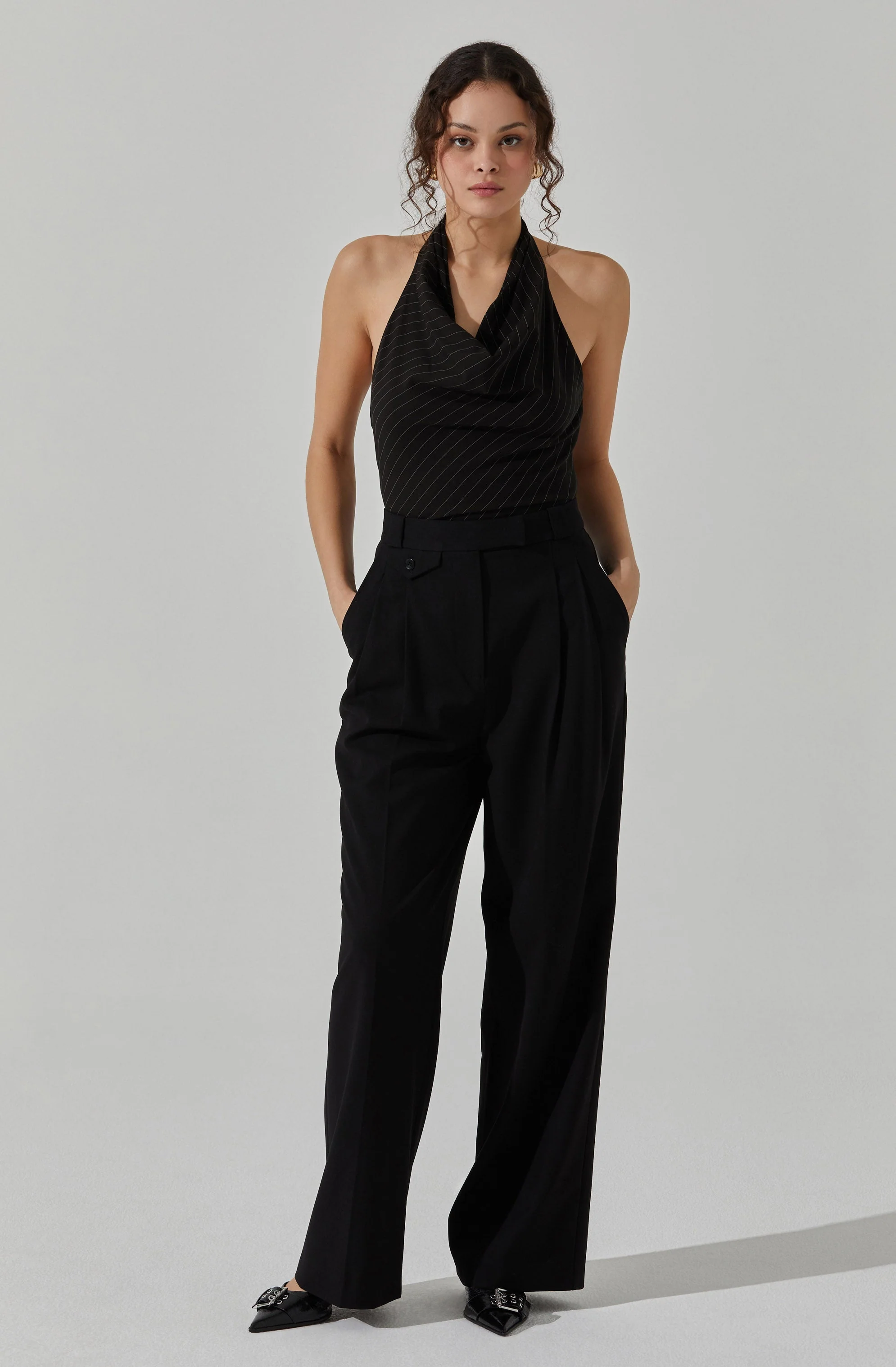 Bryony High Waisted Trouser Pants