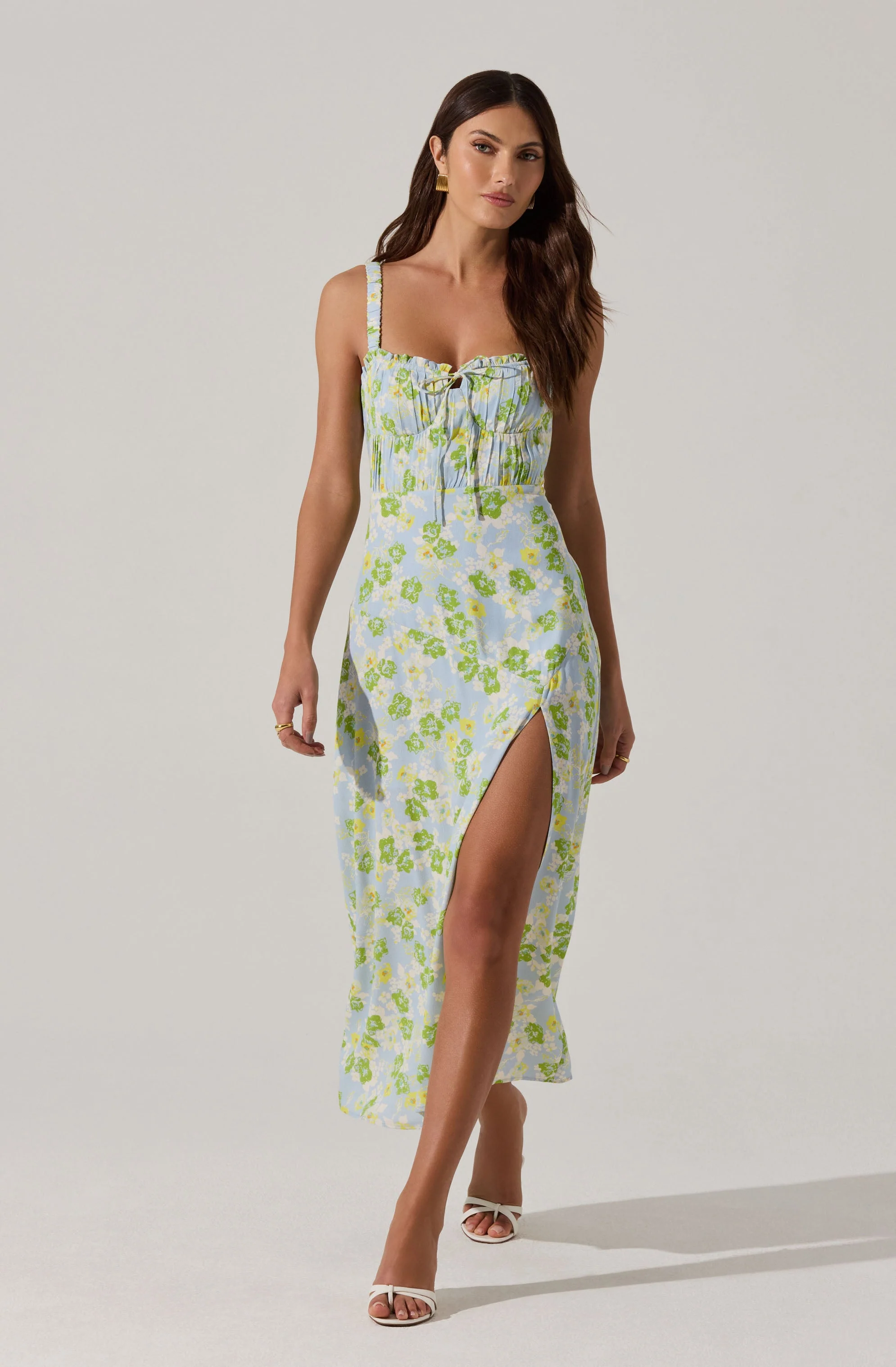 Elsie Floral Midi Dress