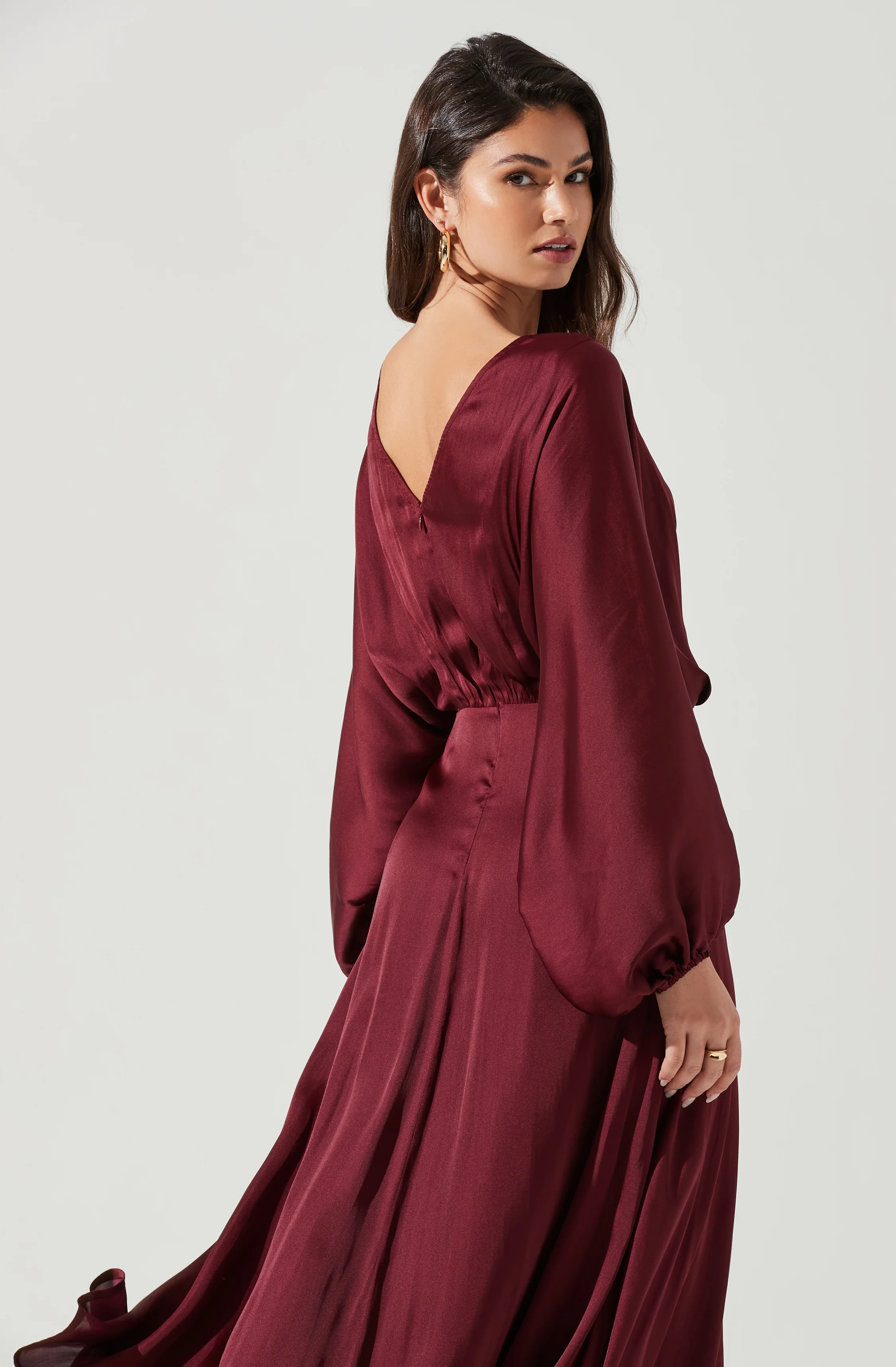 Marin Dolman Sleeve Midi Dress