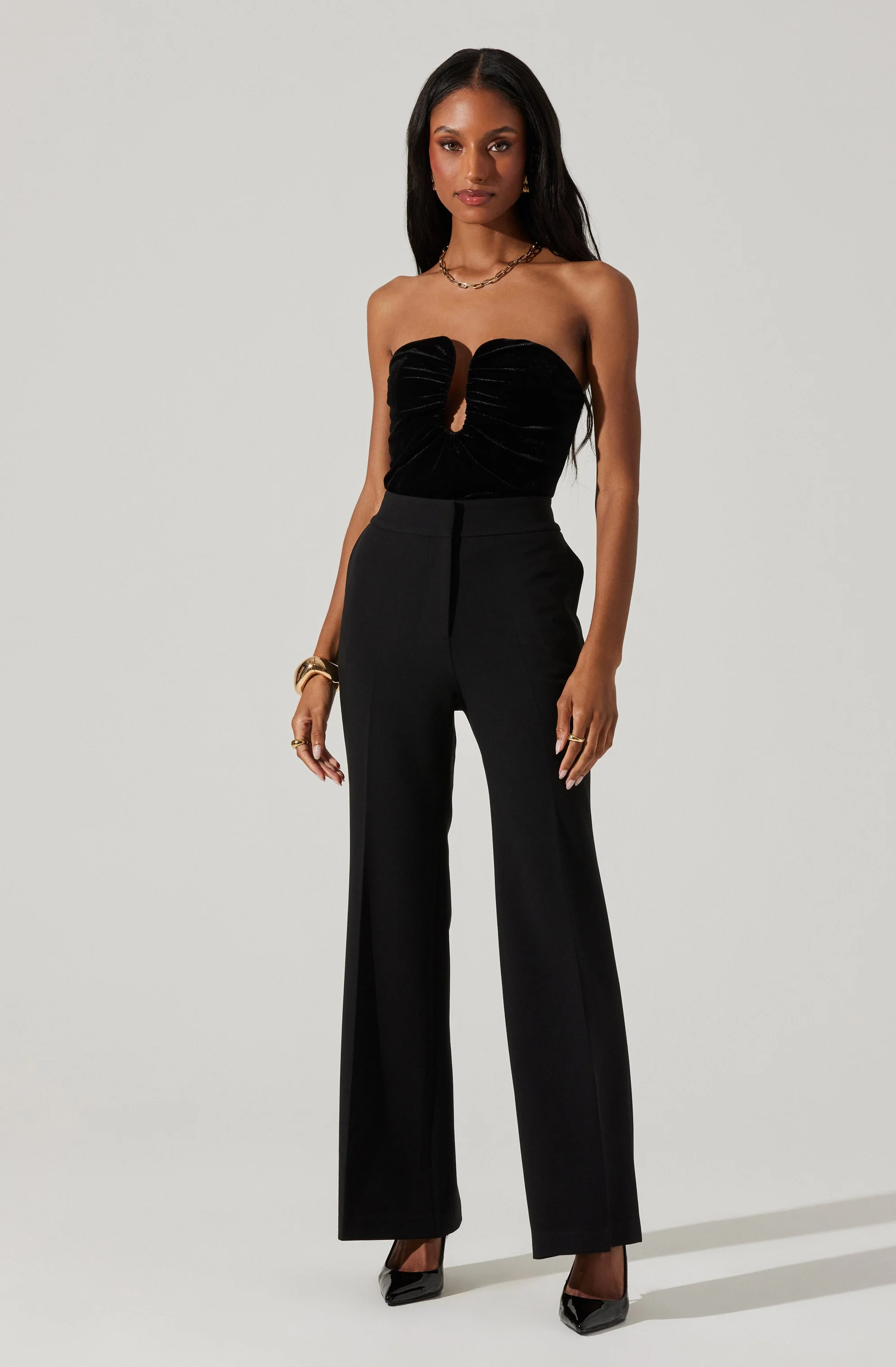 Arista Sweetheart Velvet Top