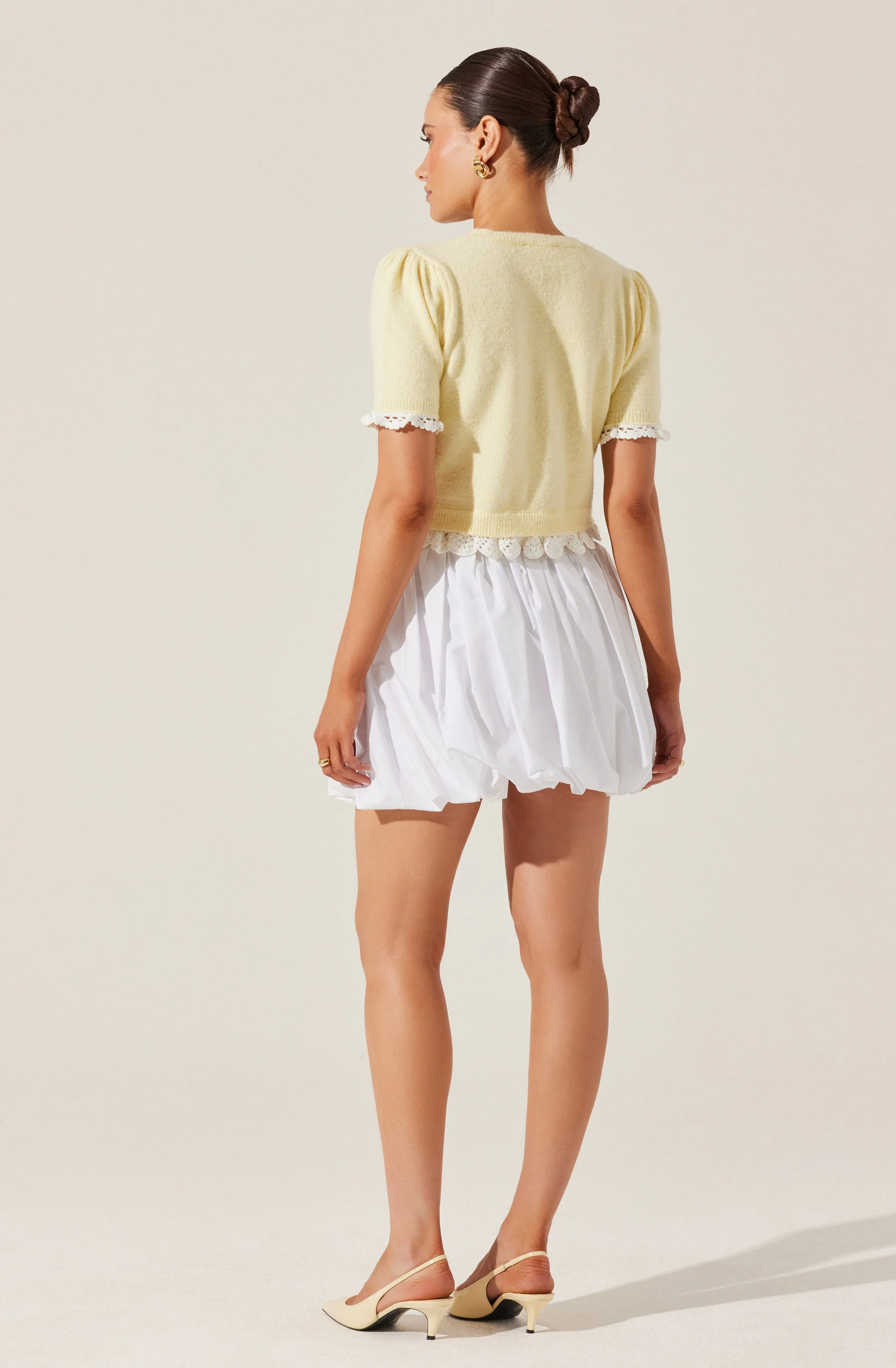 Libi Bubble Mini Skirt