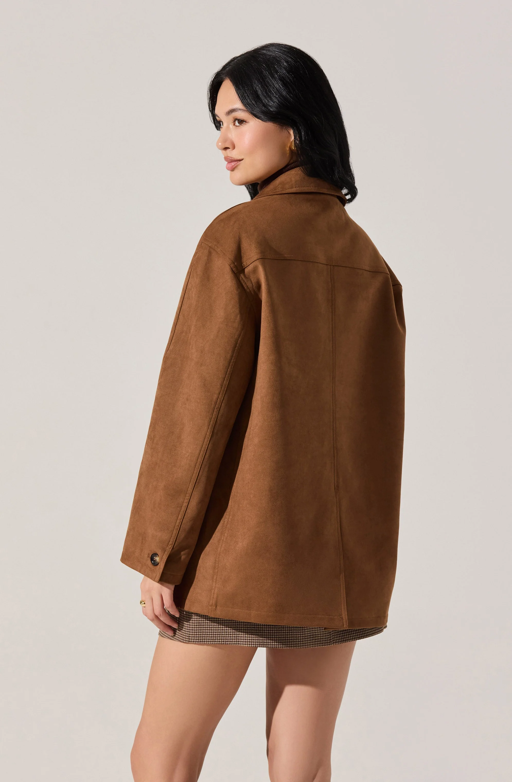 Presleigh Faux Suede Jacket