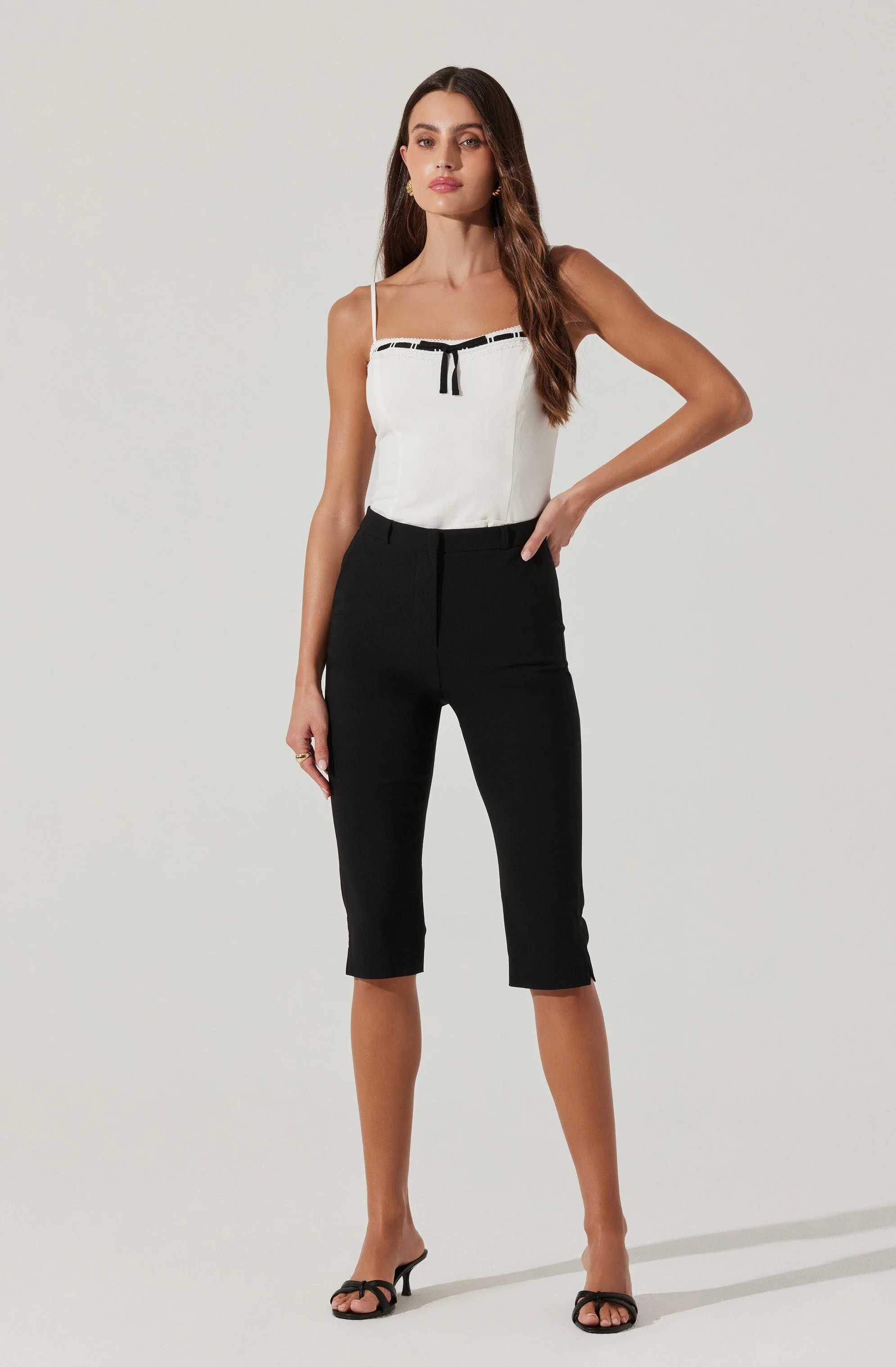 Cardin Slim Fit Capri Pants