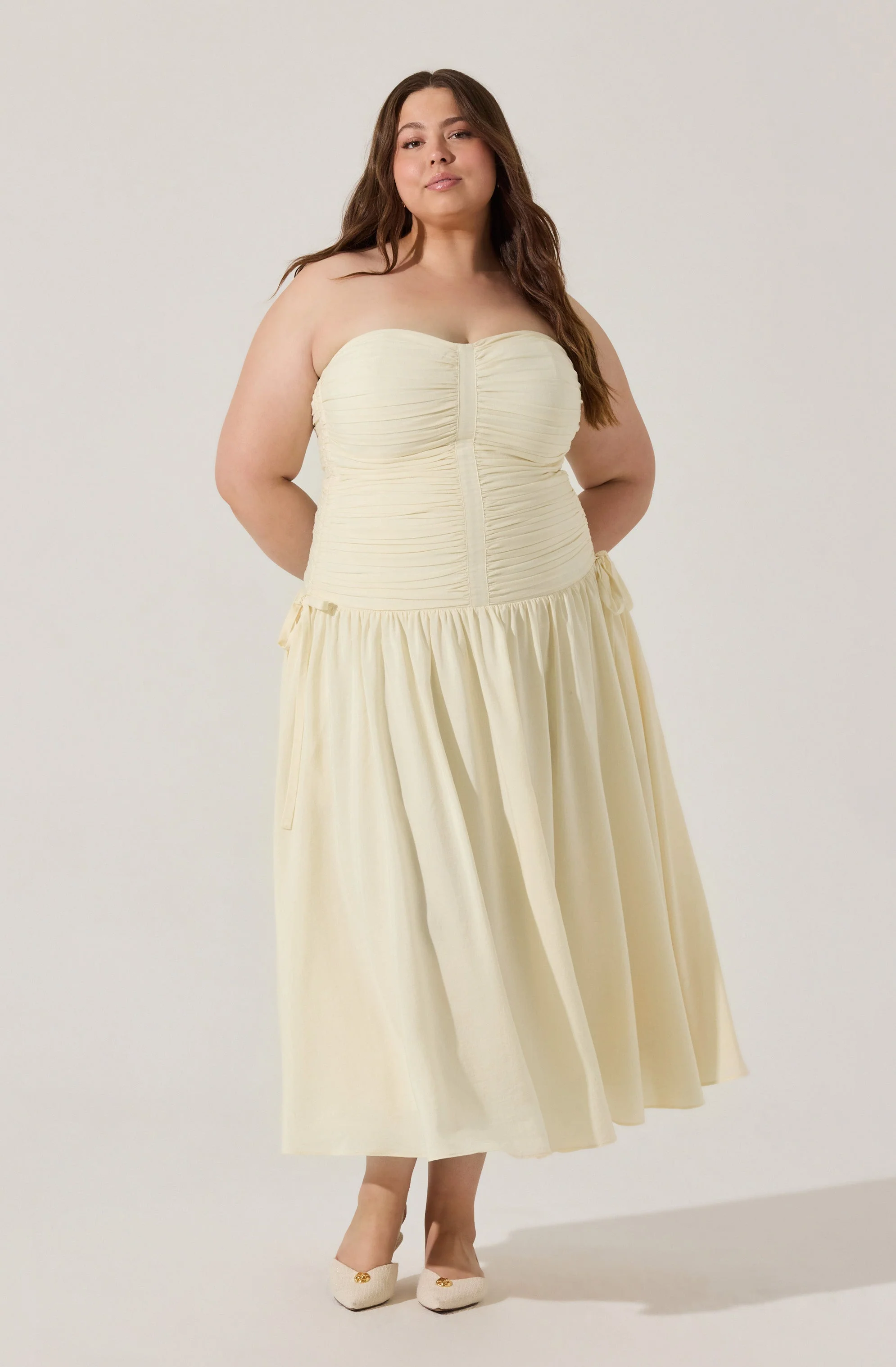 Zori Strapless Maxi Dress