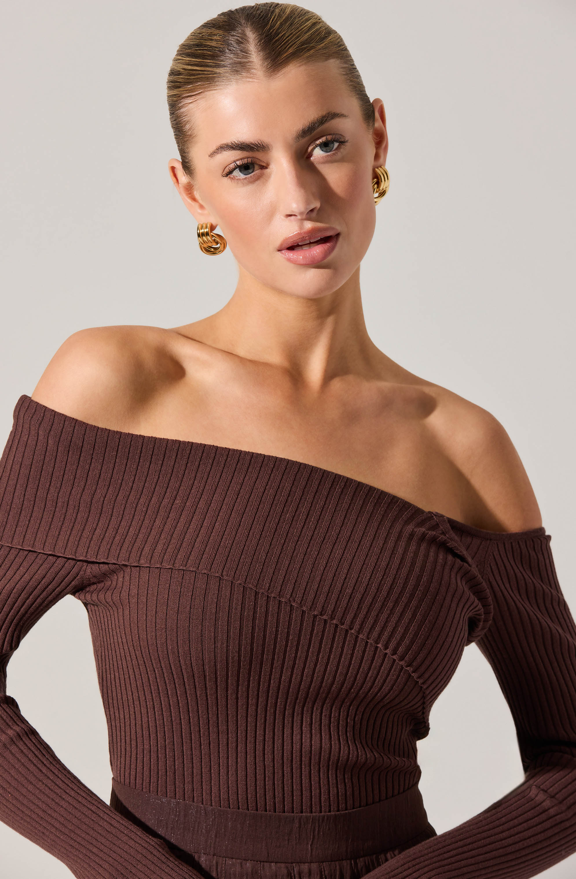 Daniella Off Shoulder Sweater