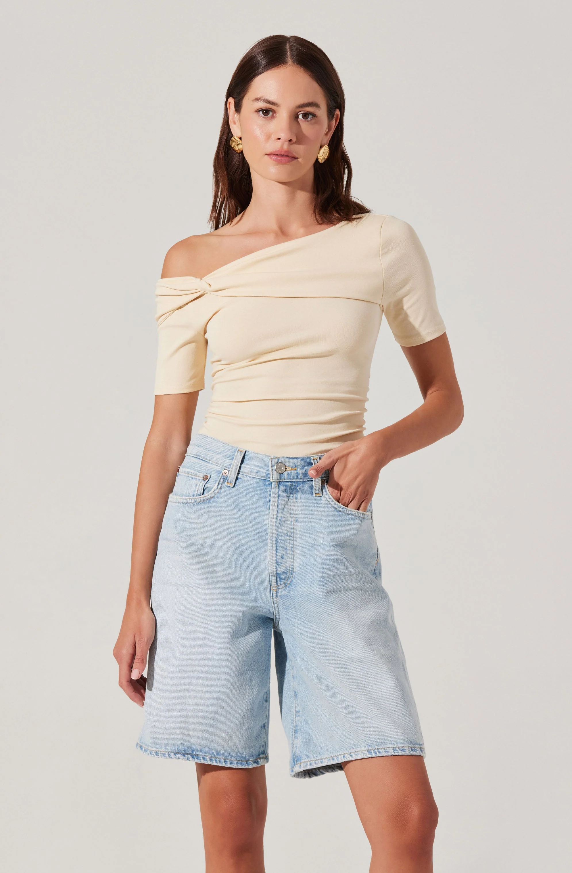 Saylah Off Shoulder Twist Top