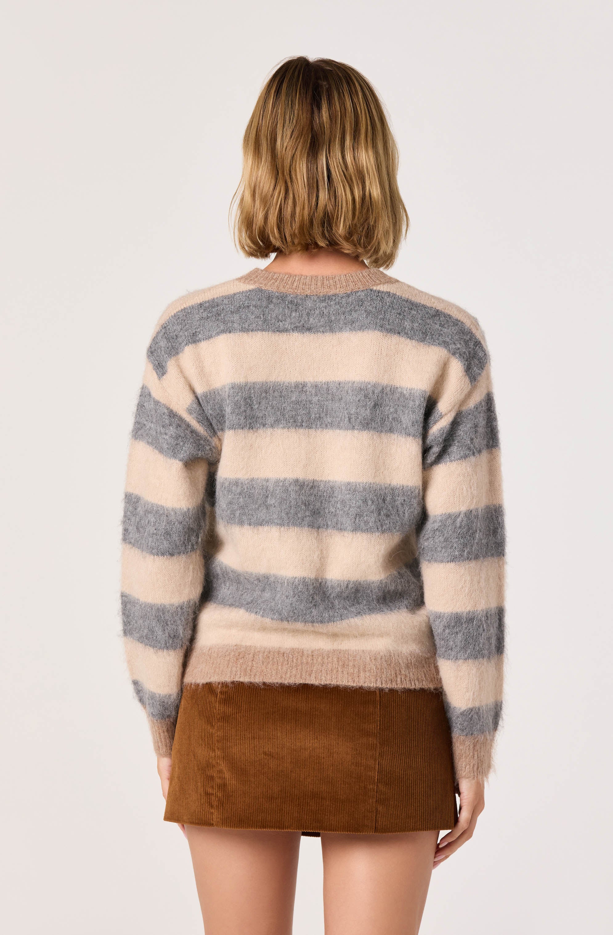 Striped Crewneck Sweater