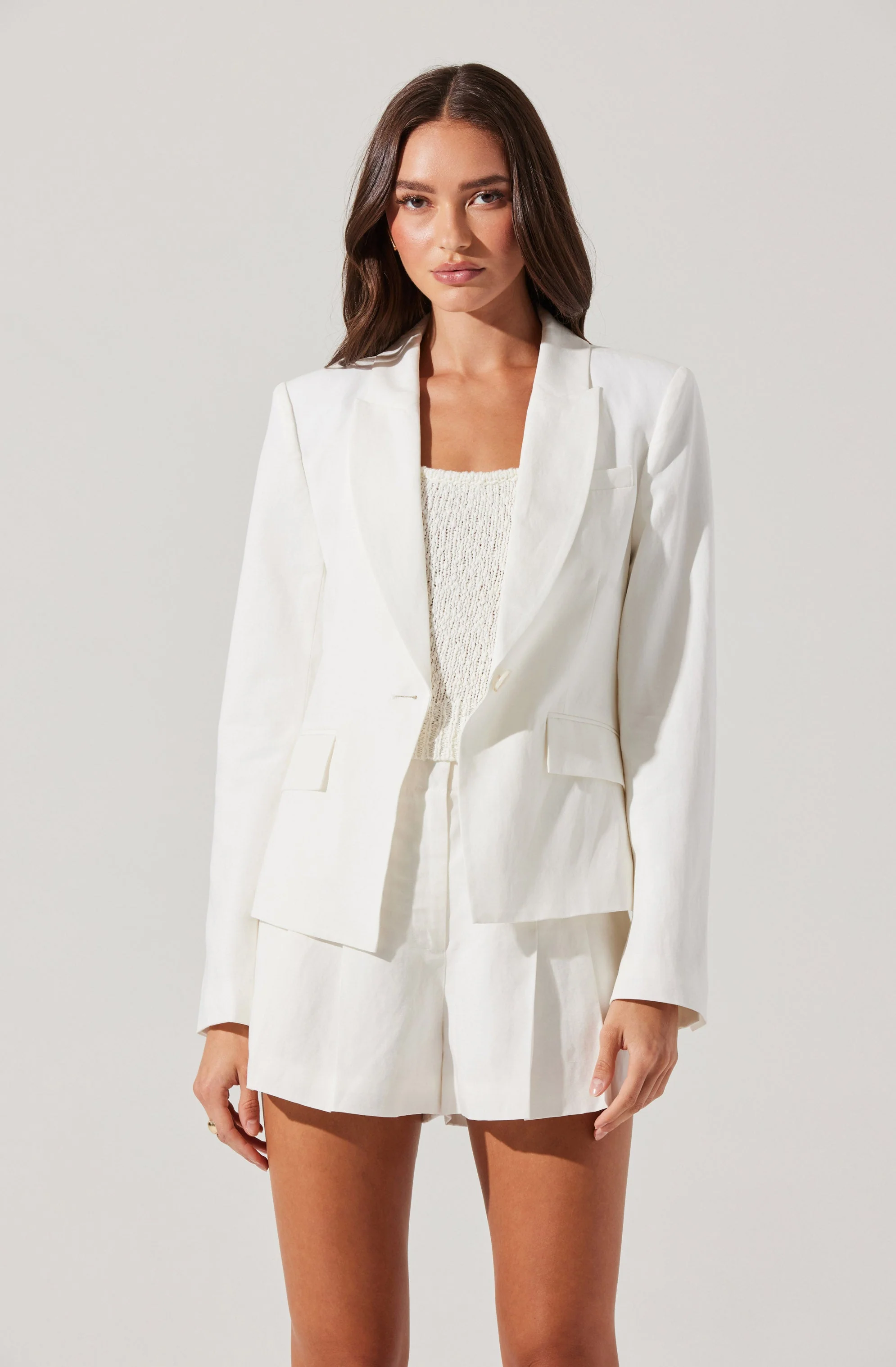 Artice Linen-Blend Blazer