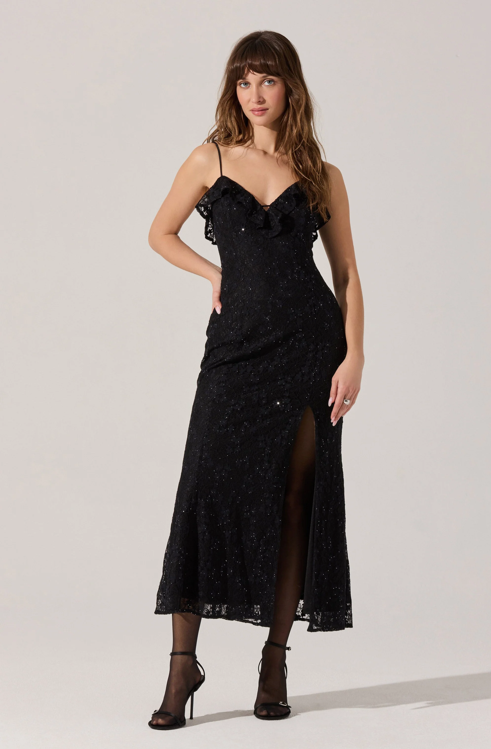 Leonie Floral Lace Maxi Dress