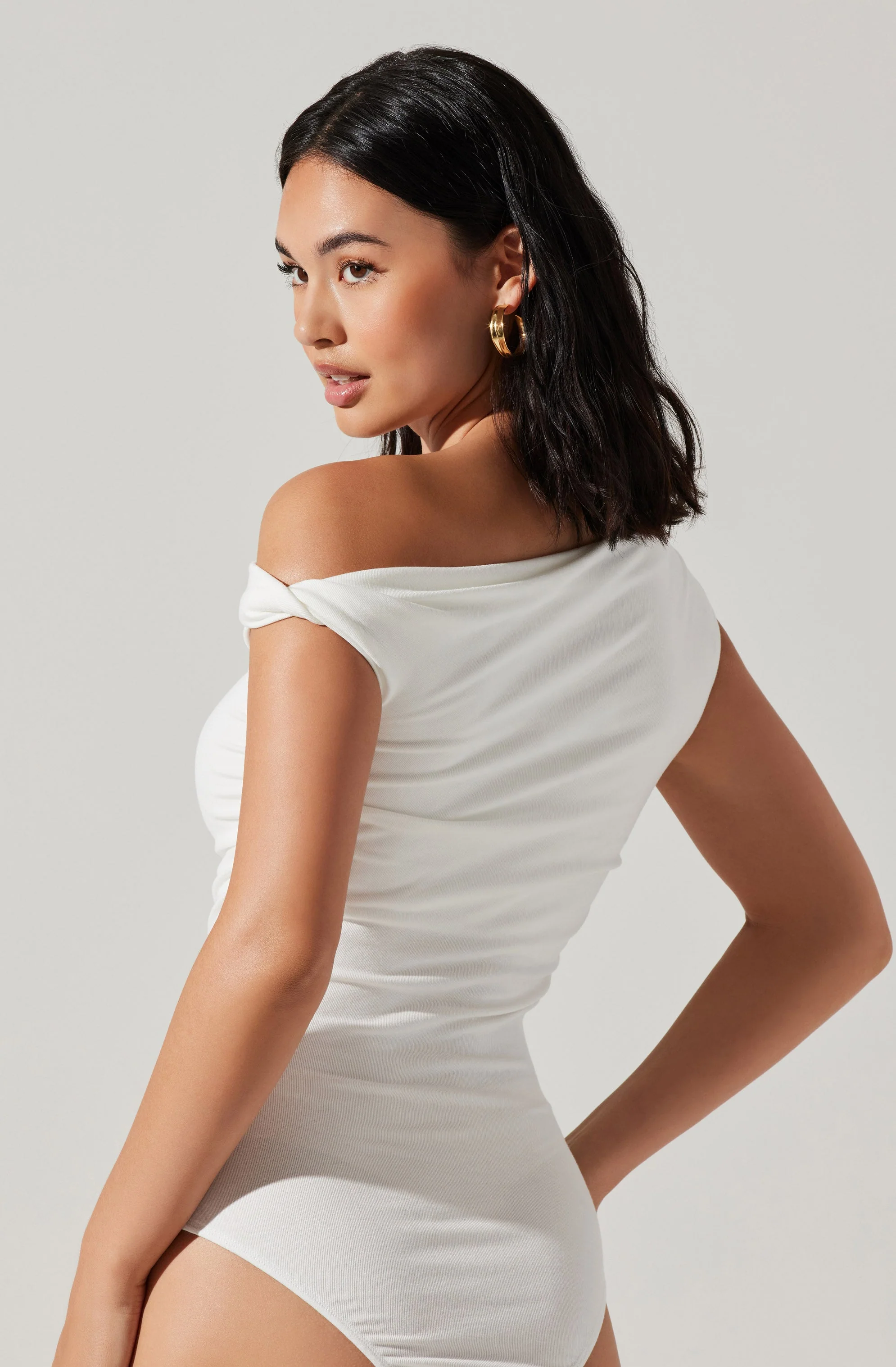 Fiora Asymmetrical Bodysuit