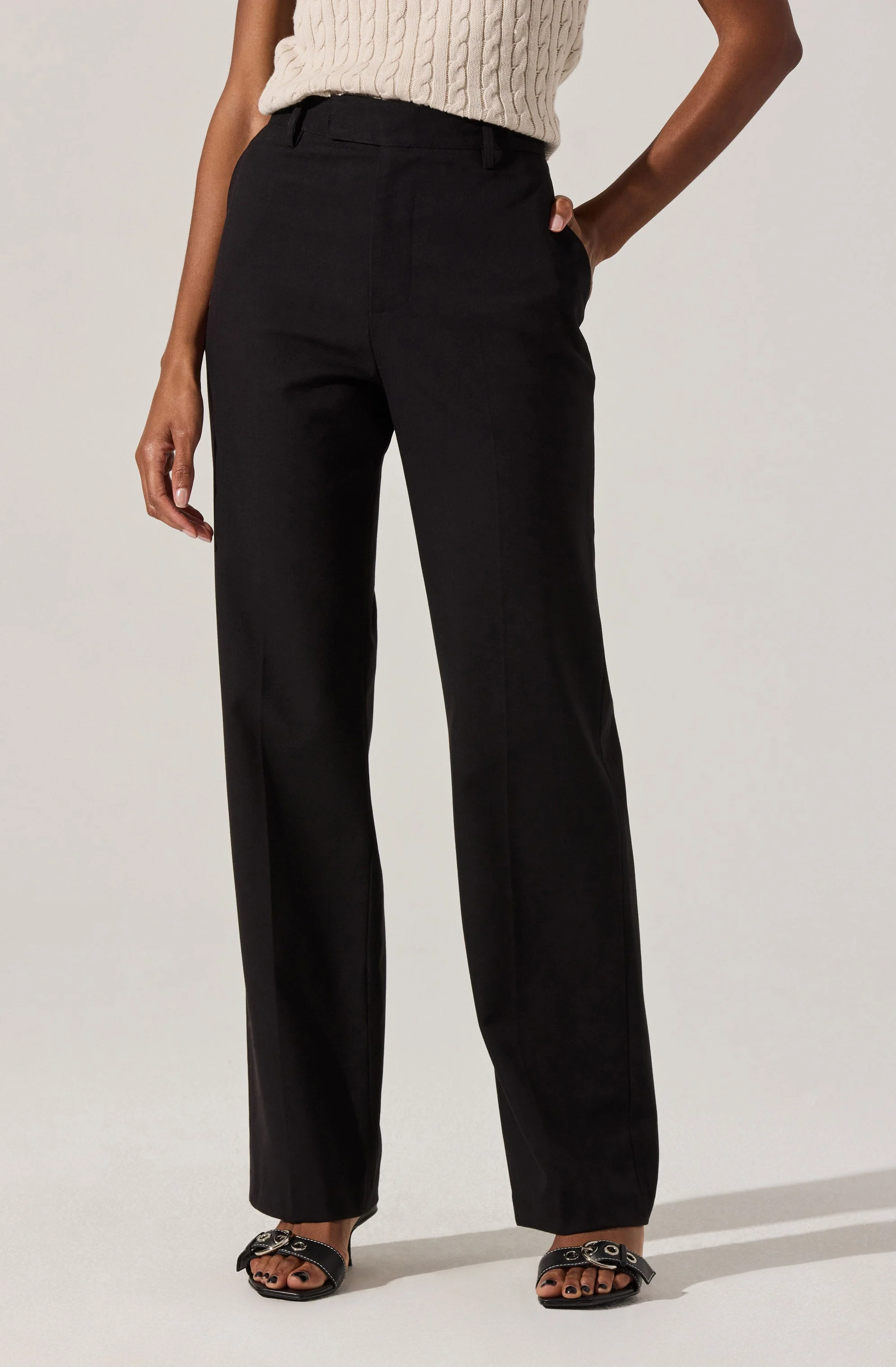 Brooks Pleated Tailored Pants