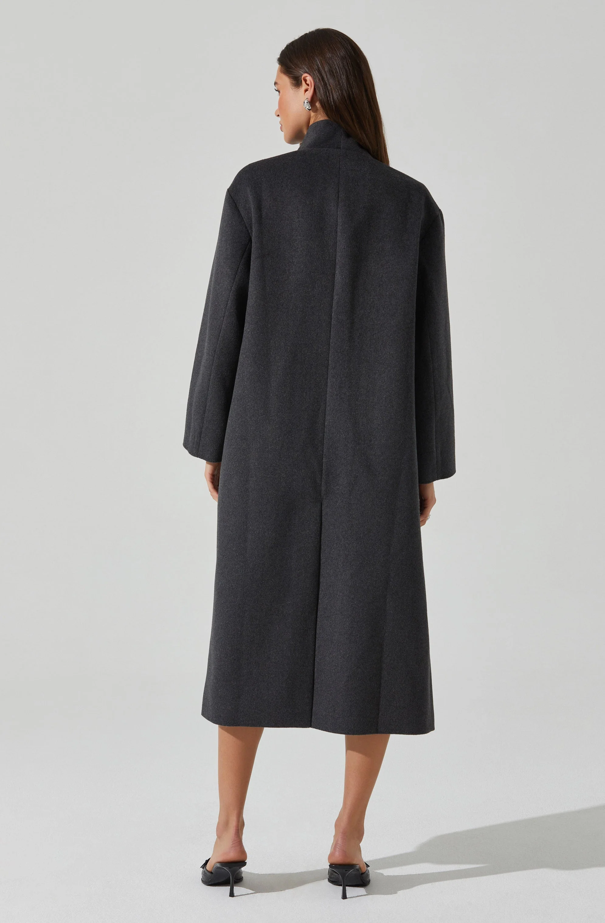 Londyn Scarf Longline Coat