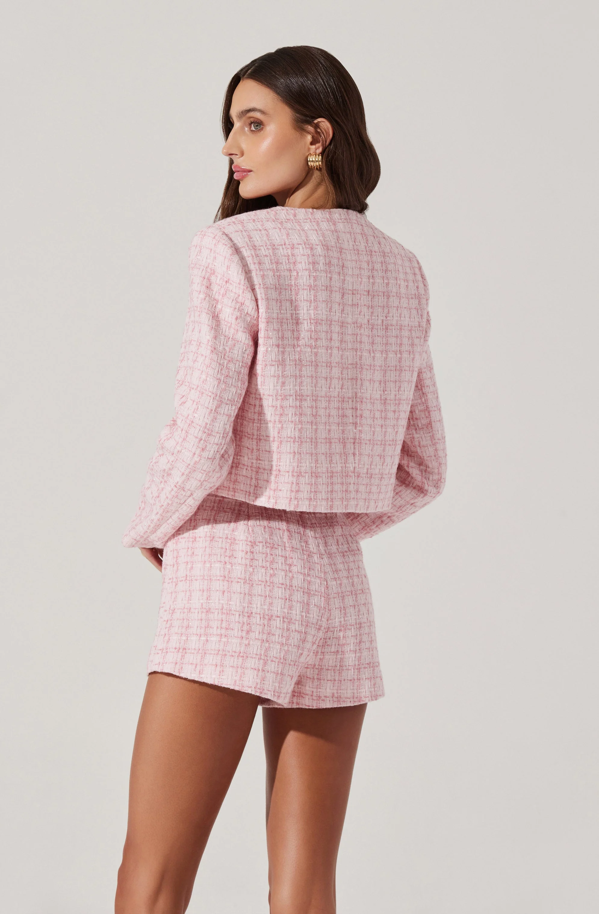 Cropped Tweed Jacket