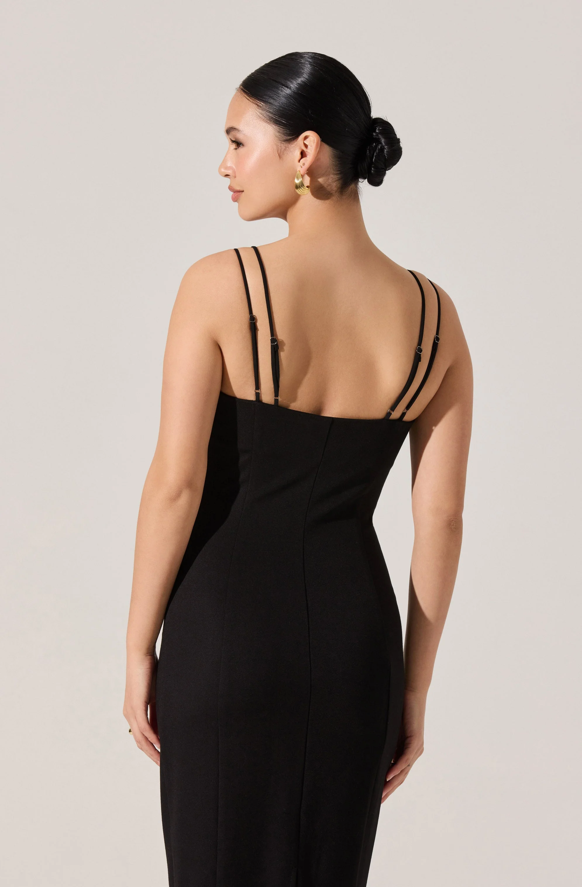 Allura Peekaboo Lace Midi Dress